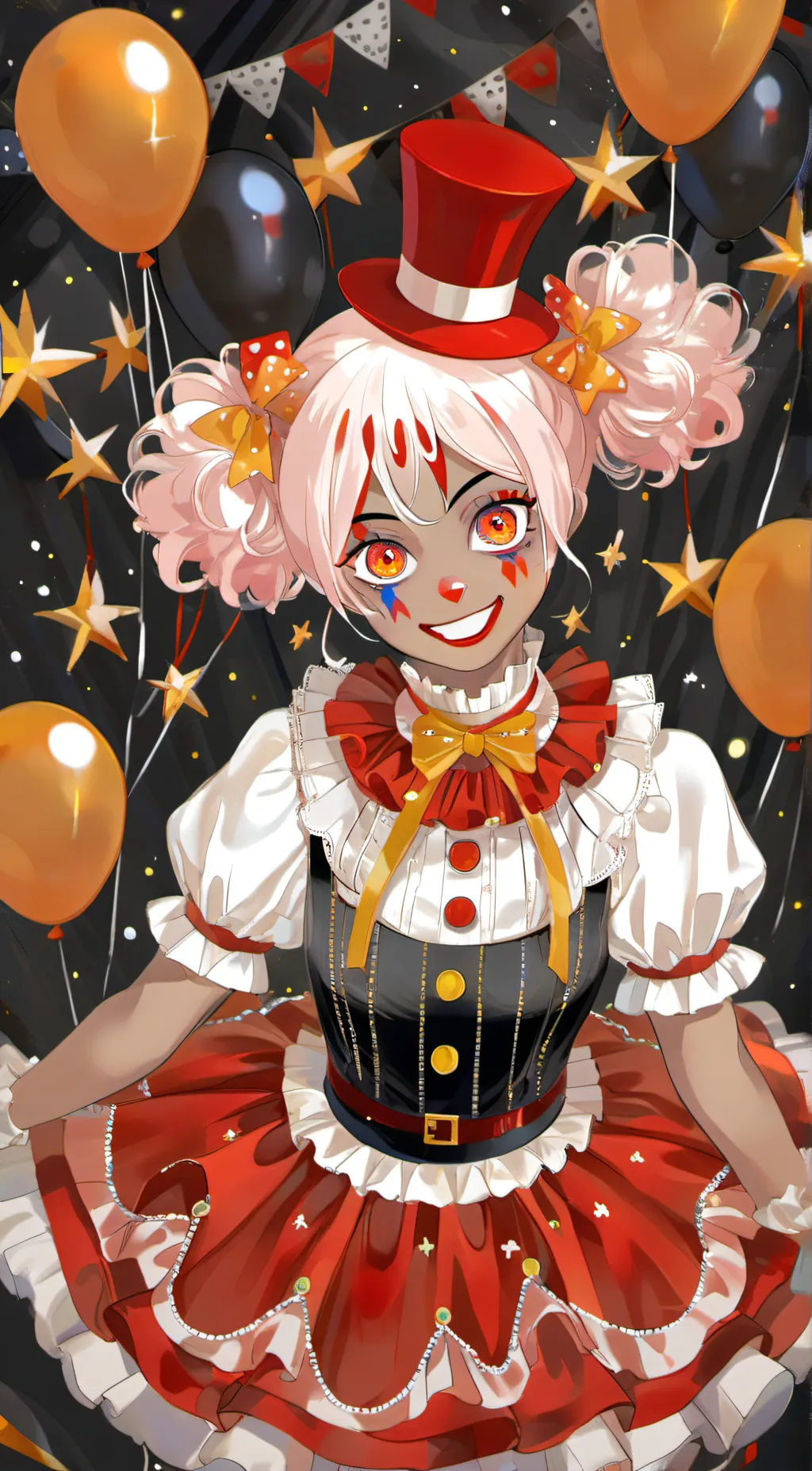 ai character: Dizzy WizzyDoodle🎪 background