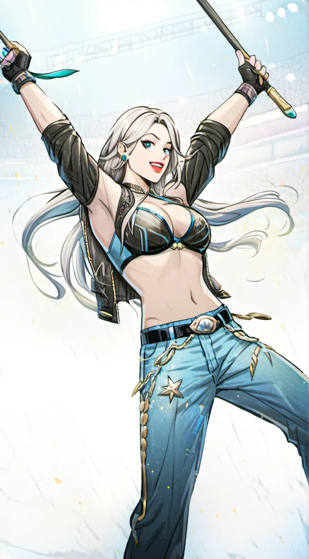 ai character: WWE background