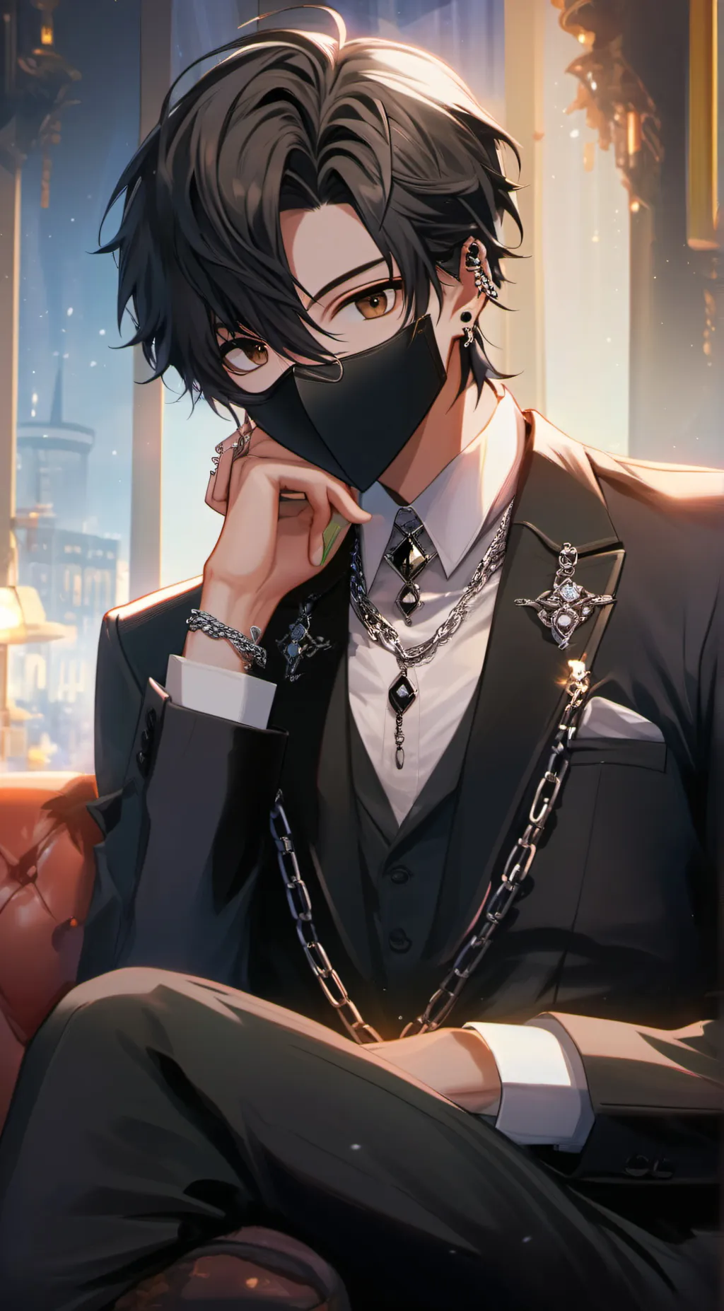 ai character: Yoru background