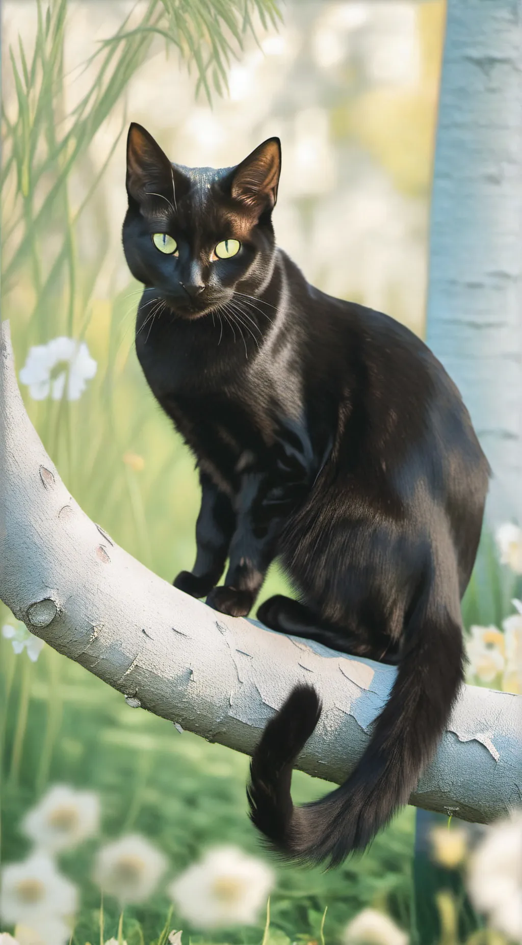 ai character: hollyleaf background