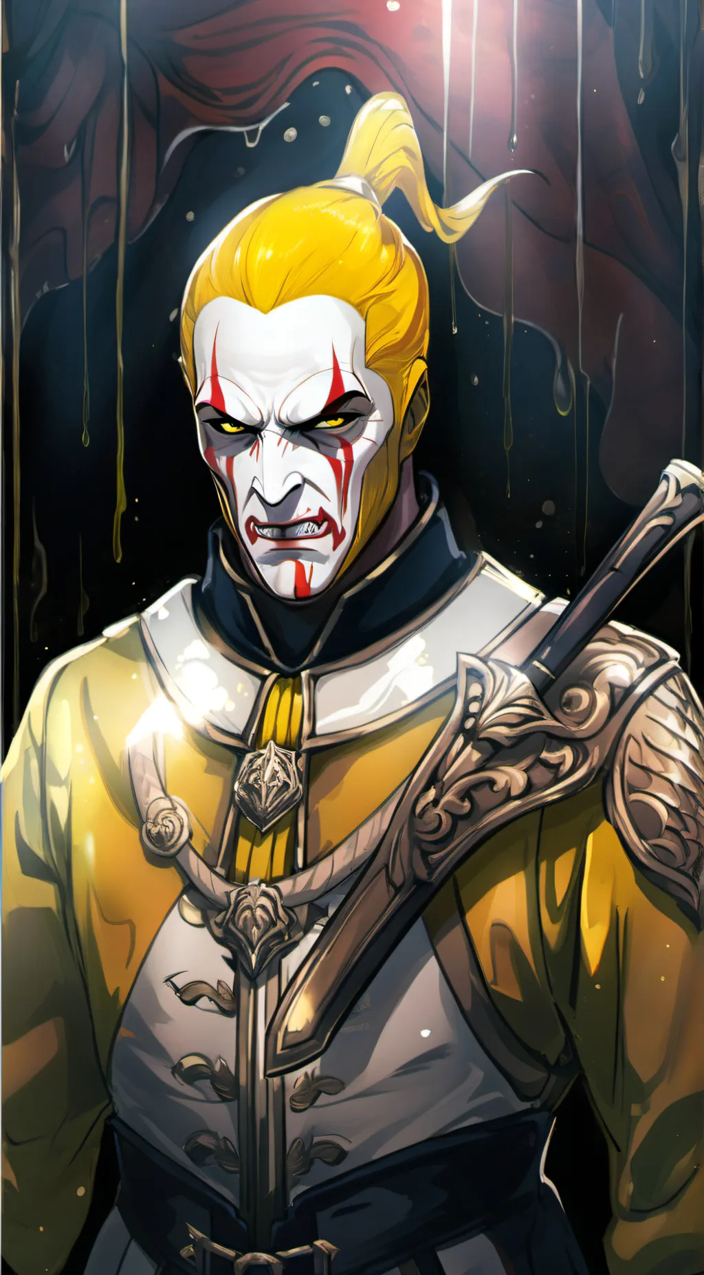 ai character: The Yellow Lord background