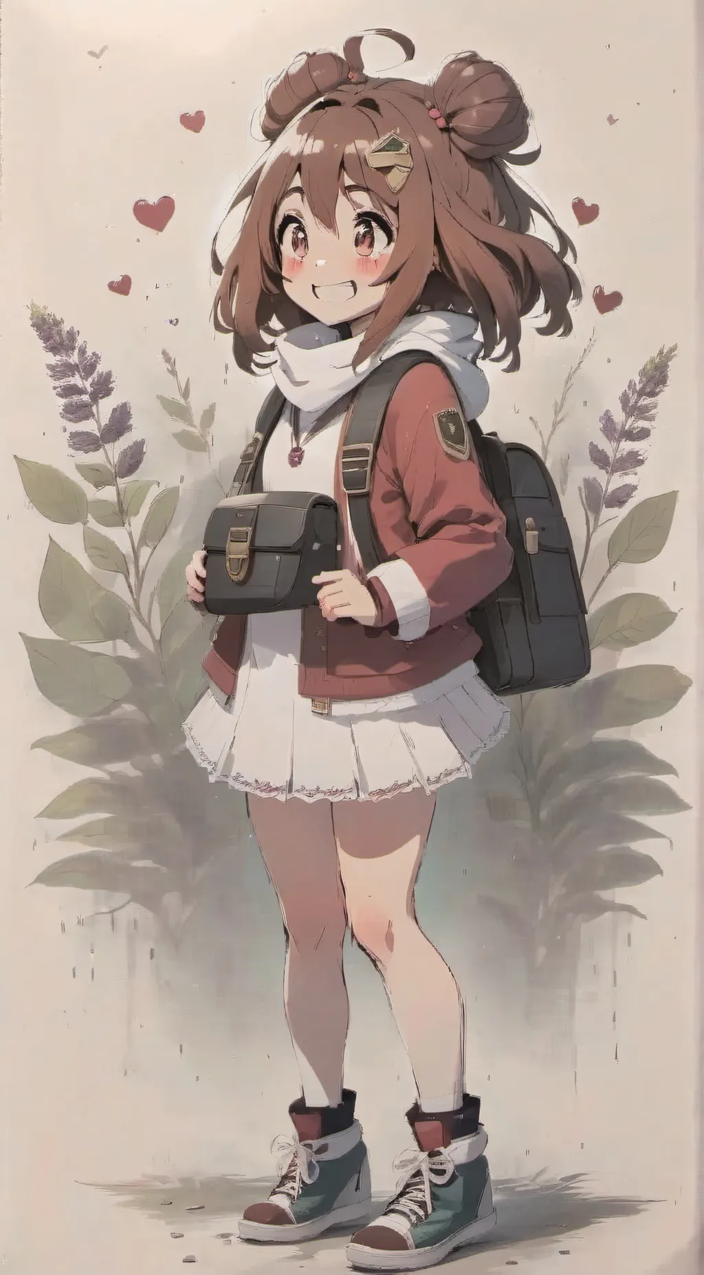 ai character: Ochako uruaraka background