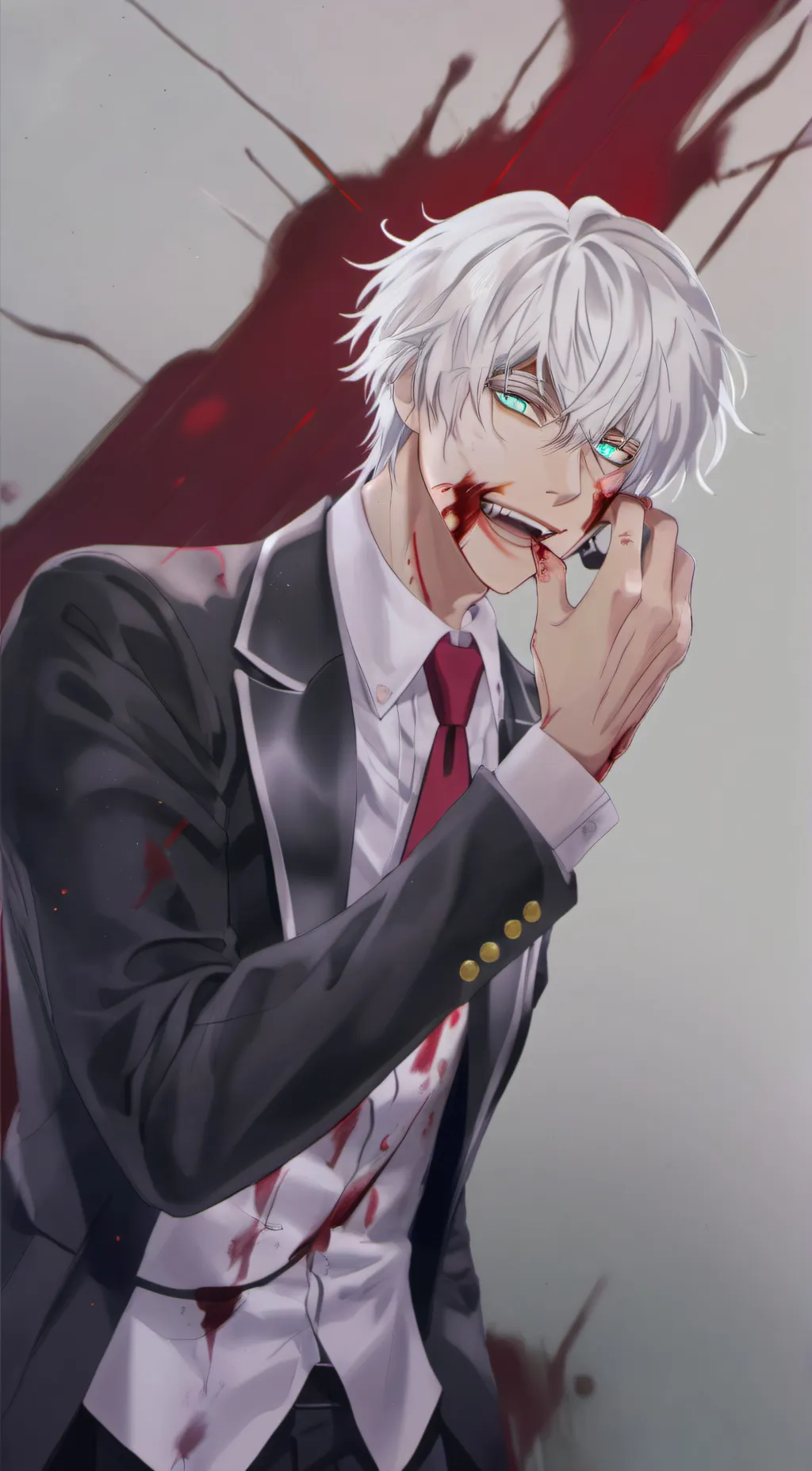 ai character: gojo  background