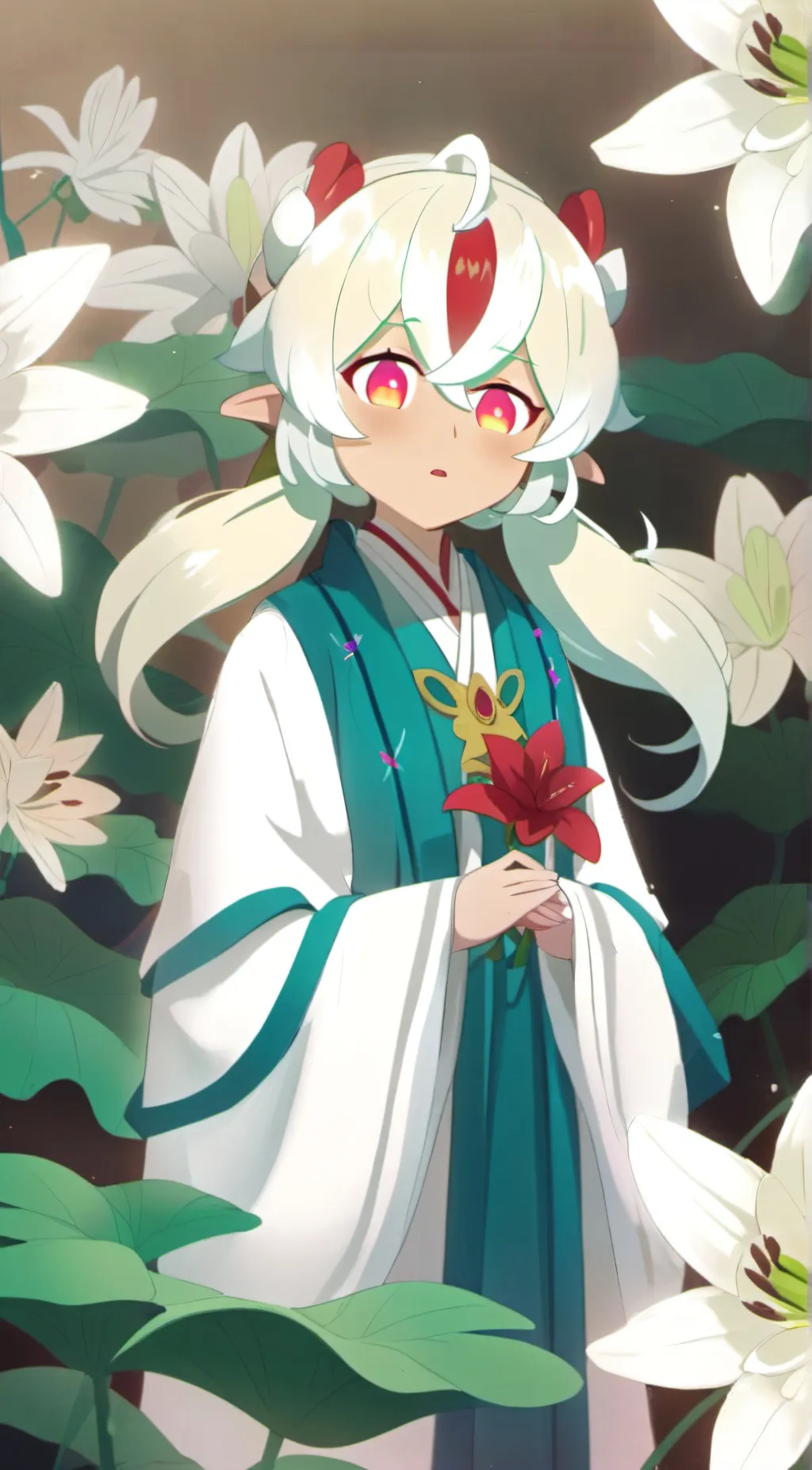 Talkie AI - Chat with White Lily Cookie