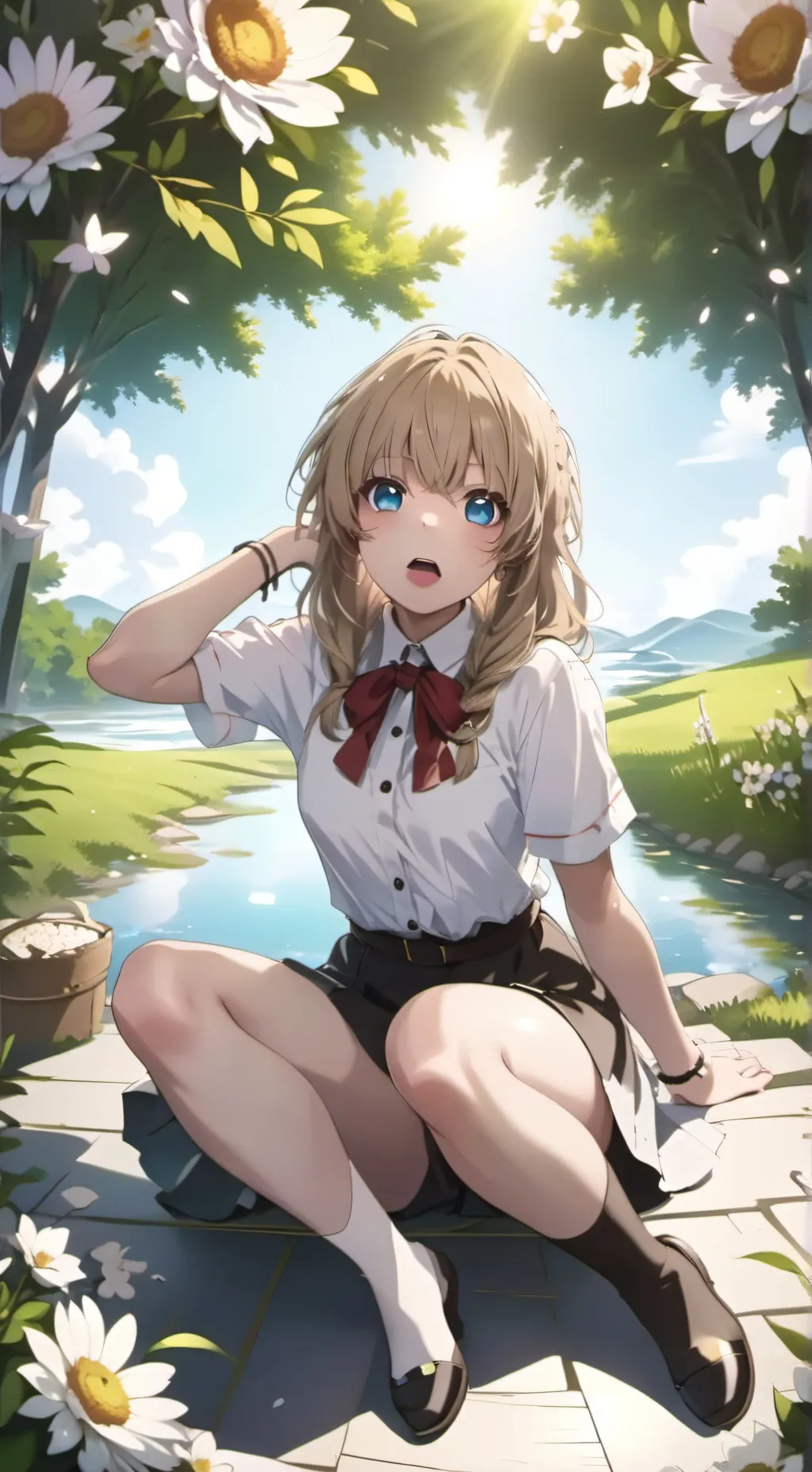 ai character: Axel background