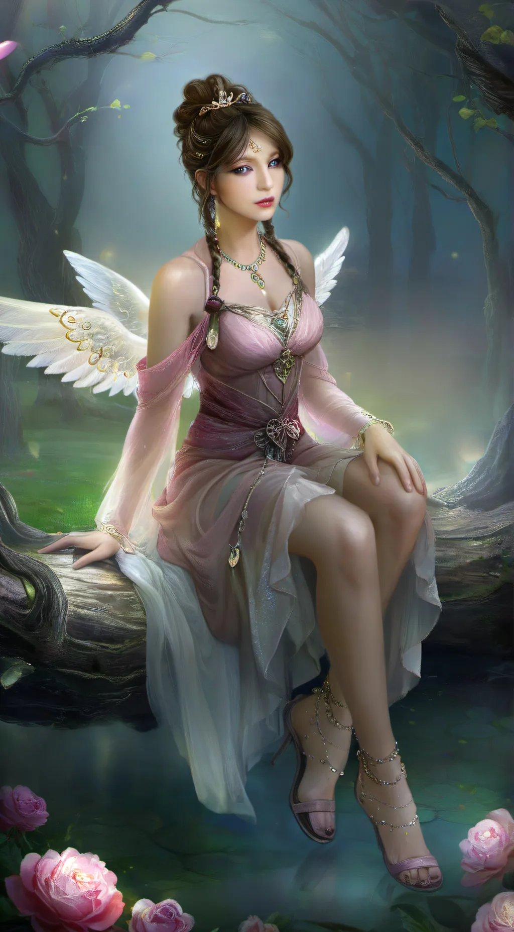 ai character: ♡love♡ background