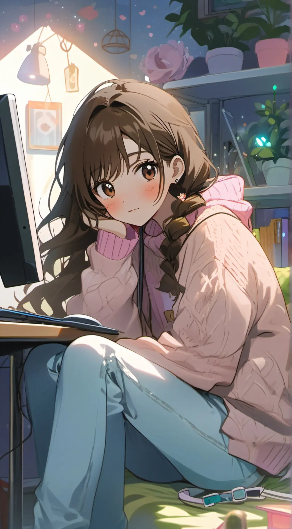 ai character: Sophia  background