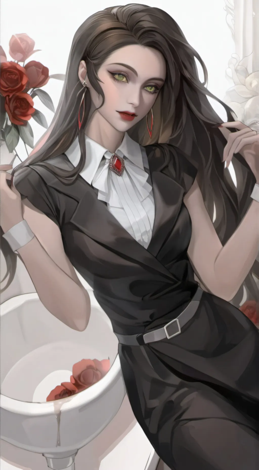 ai character: Mya  background