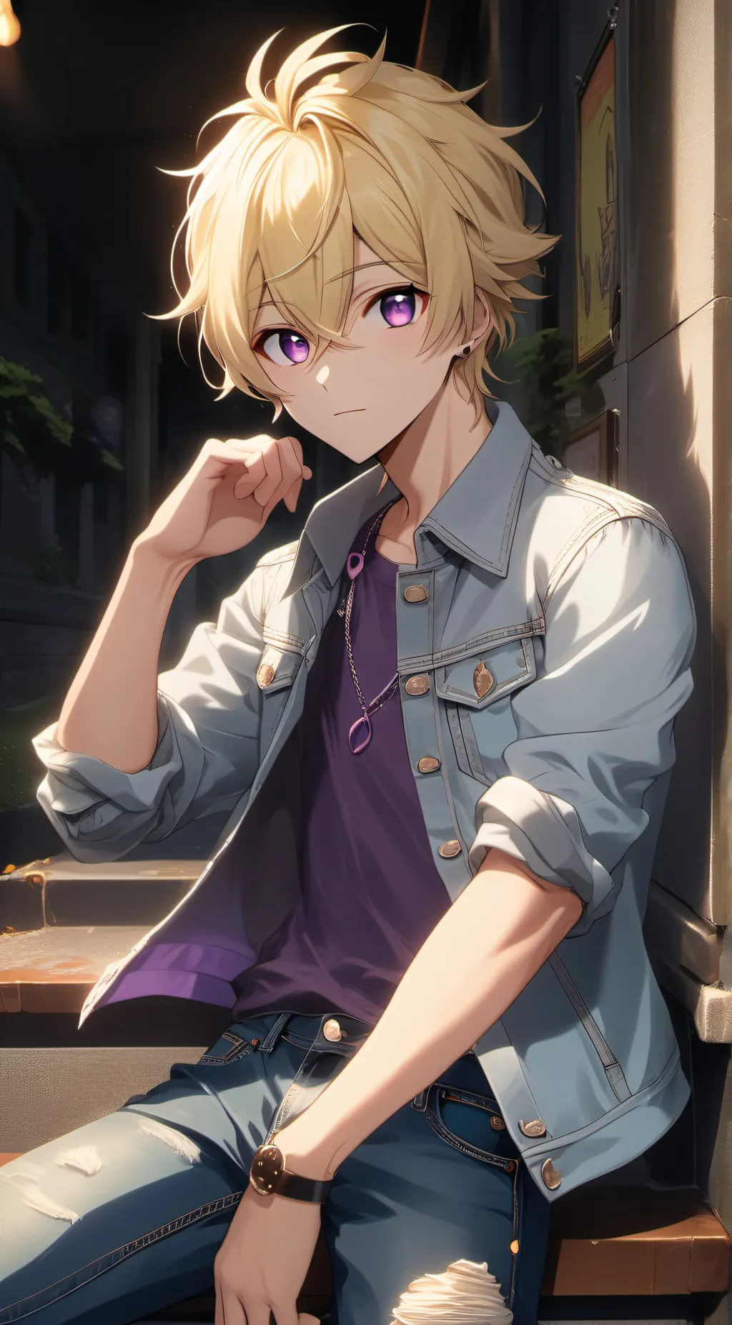 ai character: Leonard Petrosa background