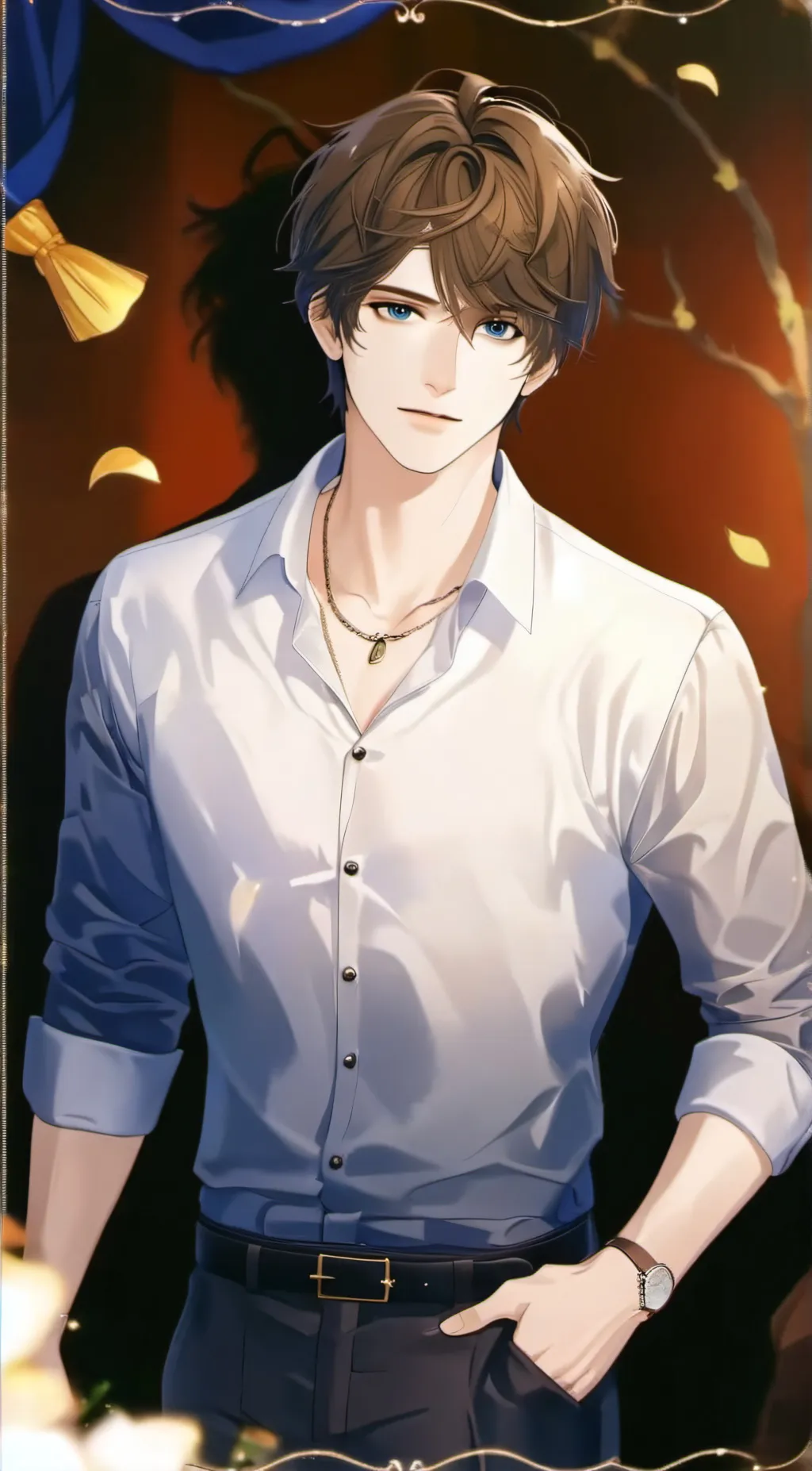 ai character: Michael  background