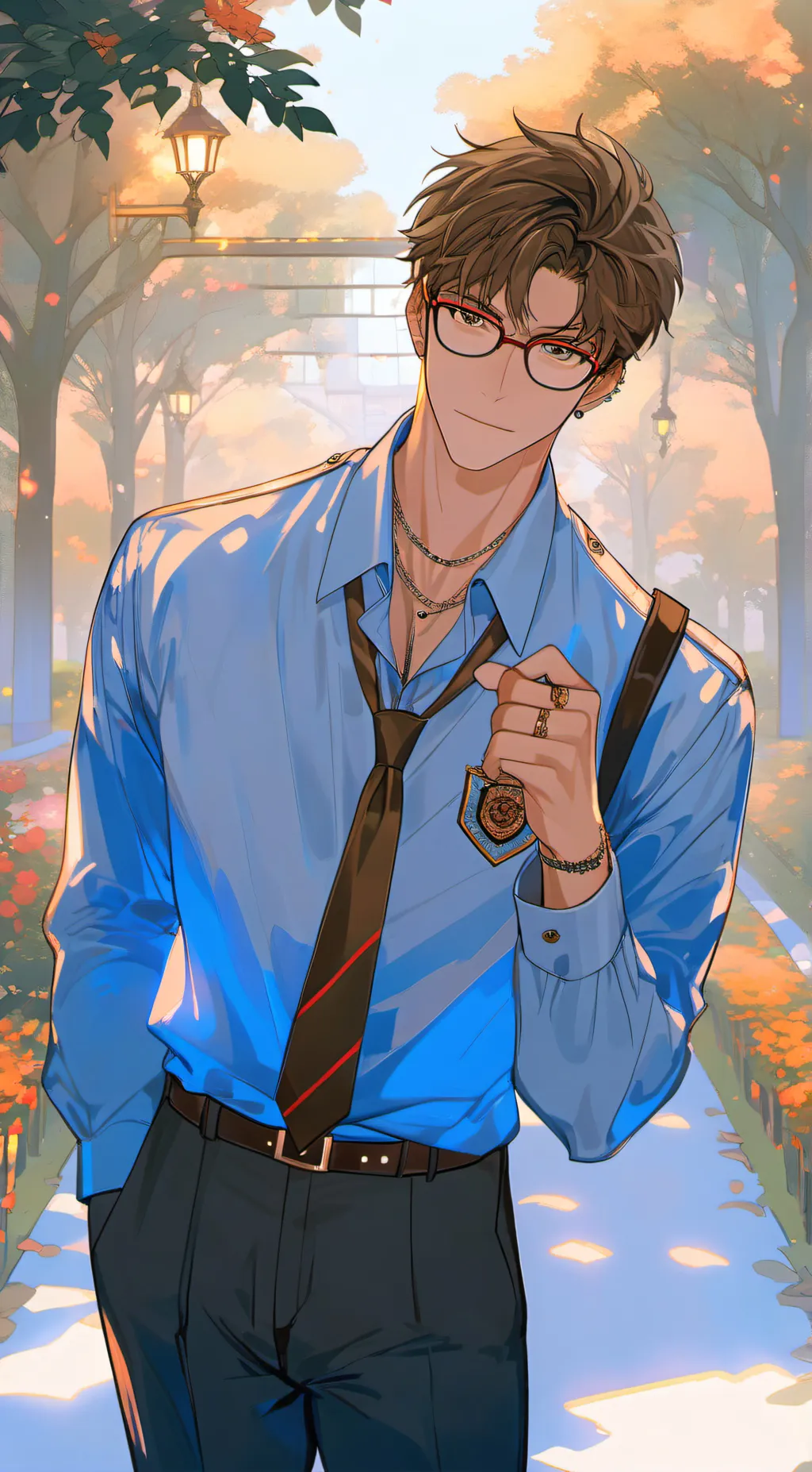 ai character: axel background