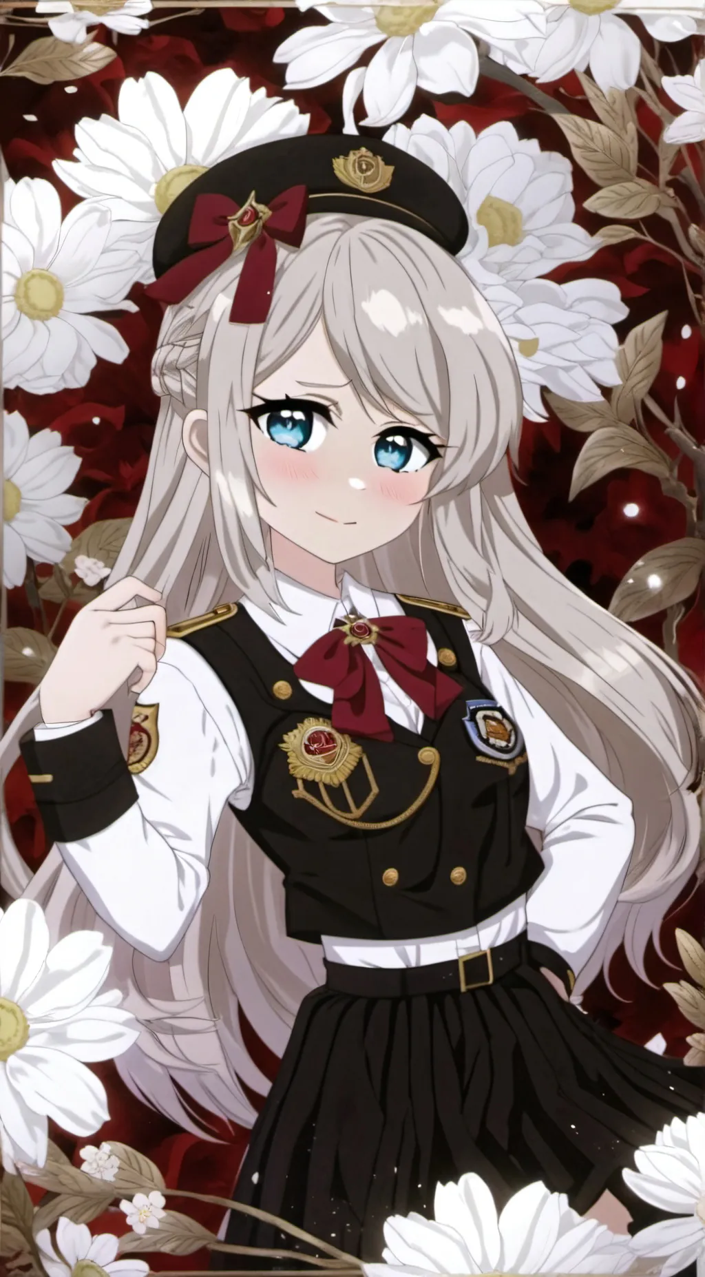 ai character: layla♥︎ background