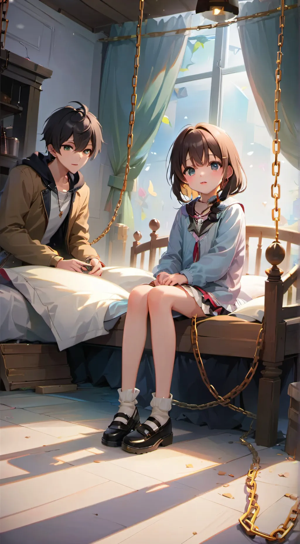 ai character: Dale  & destiny  background