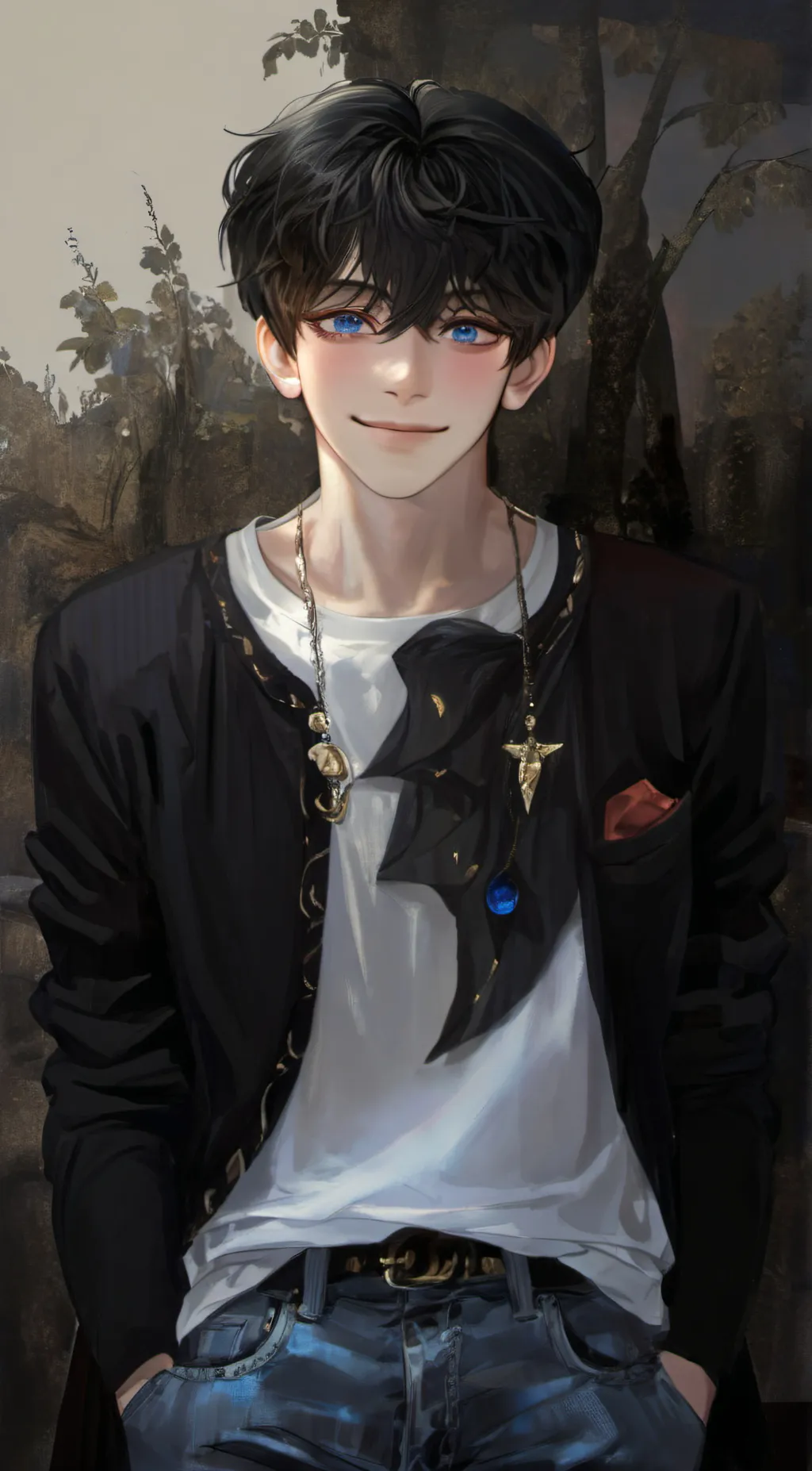 ai character: Liam background