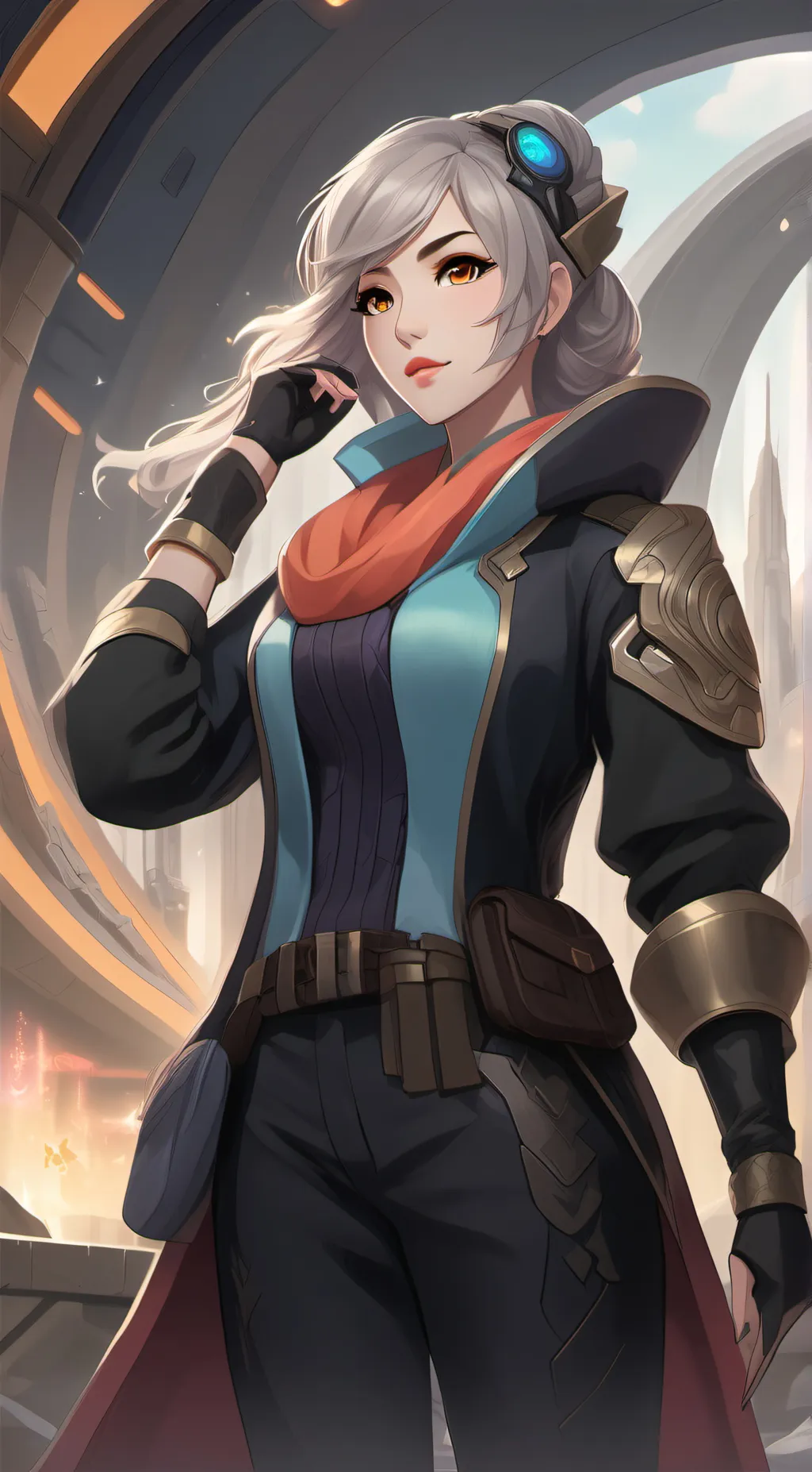 ai character: Layla  background