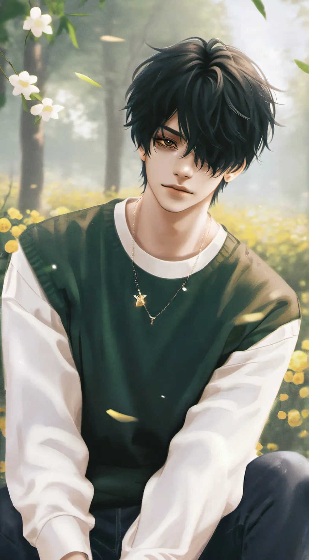 ai character: emo infection background