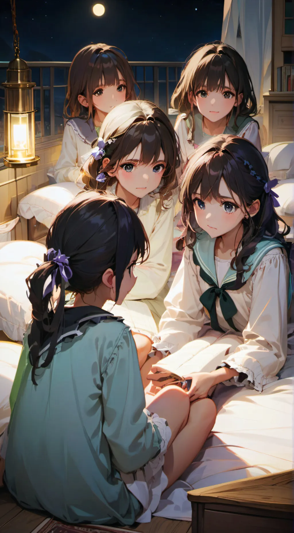 ai character: Orphan Ghosts background