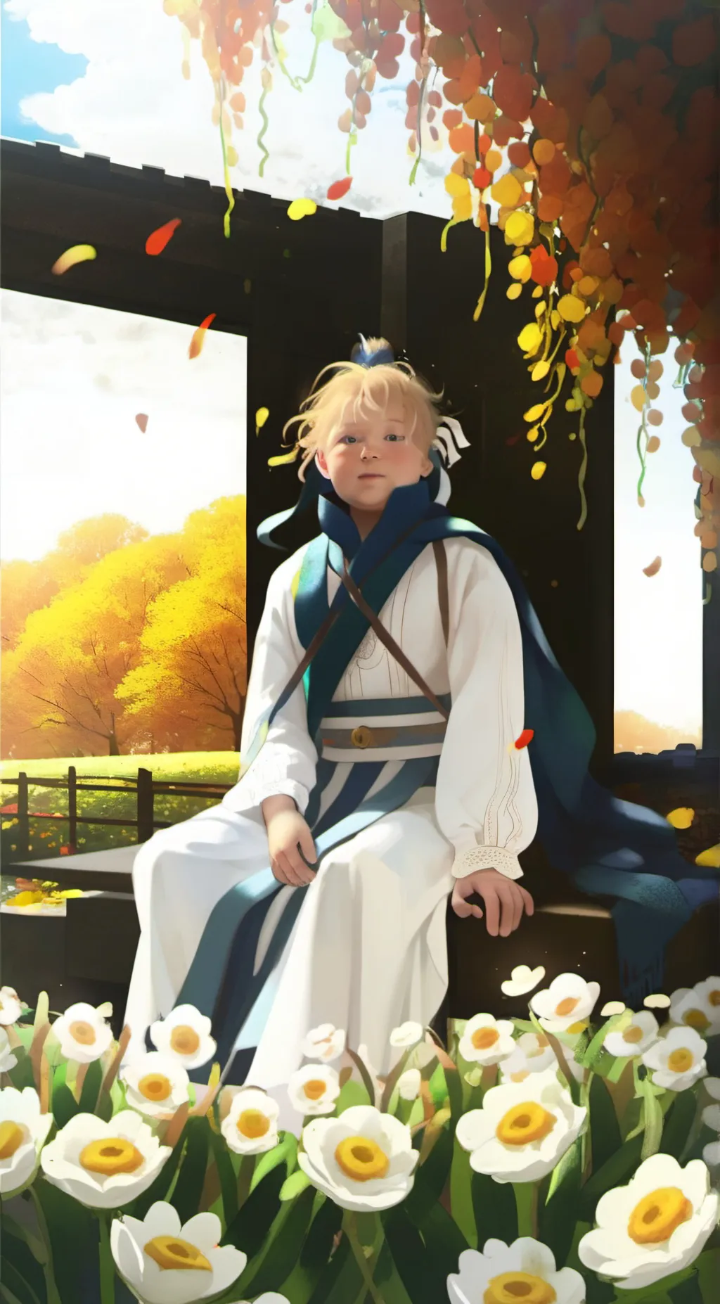 ai character: Damien and Bentley background