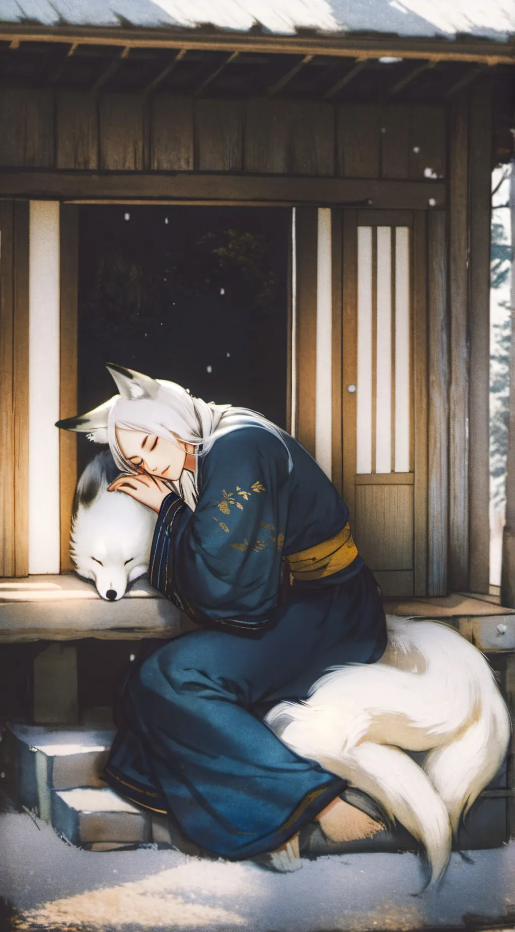 ai character: Ash background