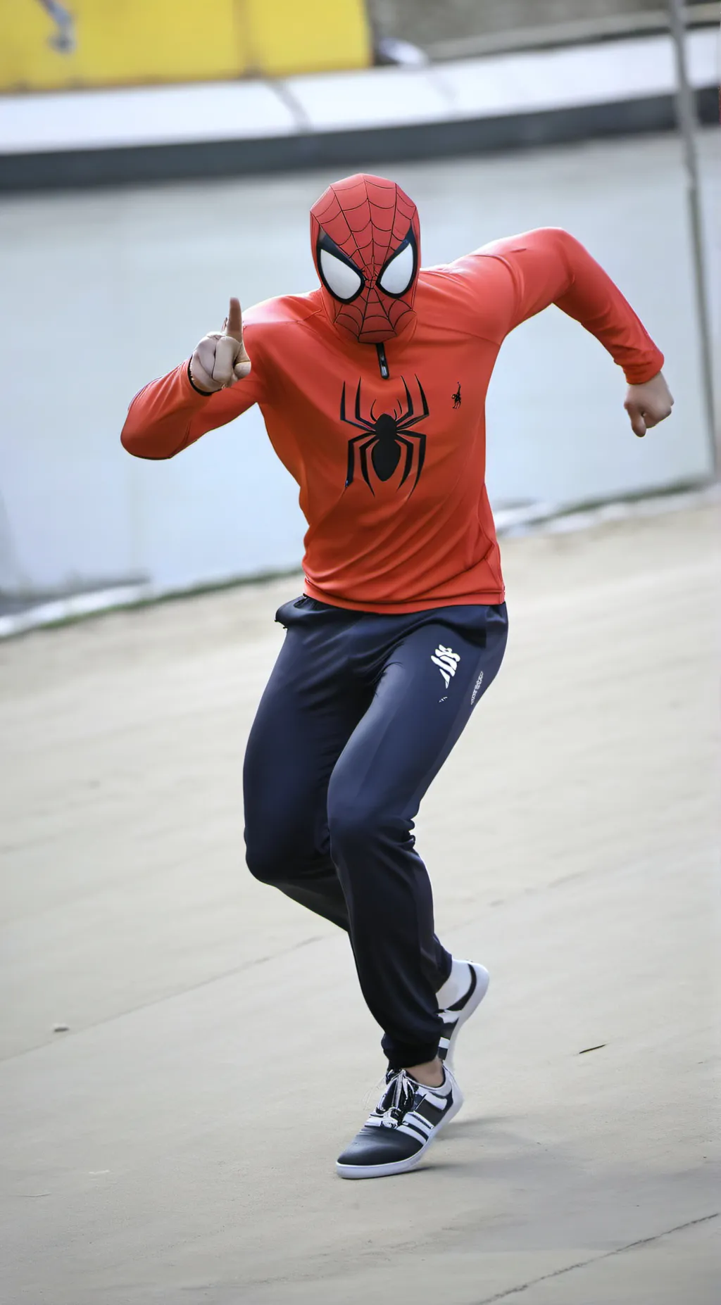 ai character: Spider-Man background