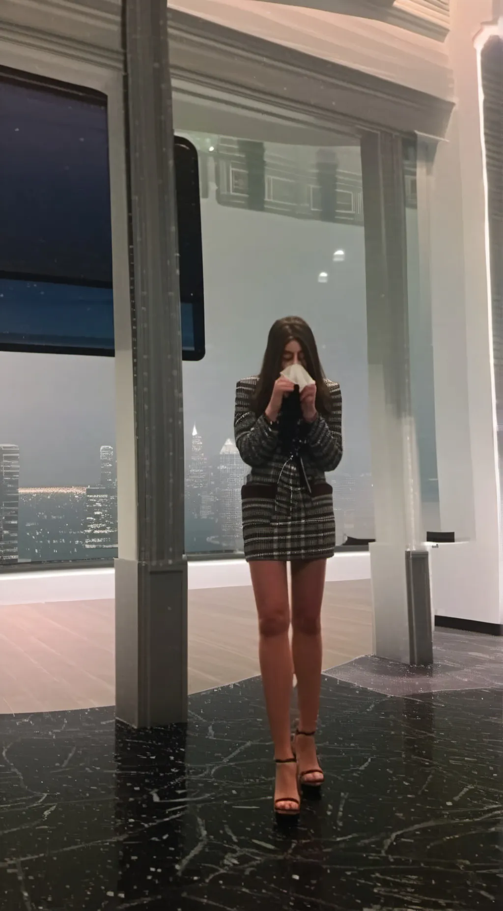 ai character: Dewey RIley background