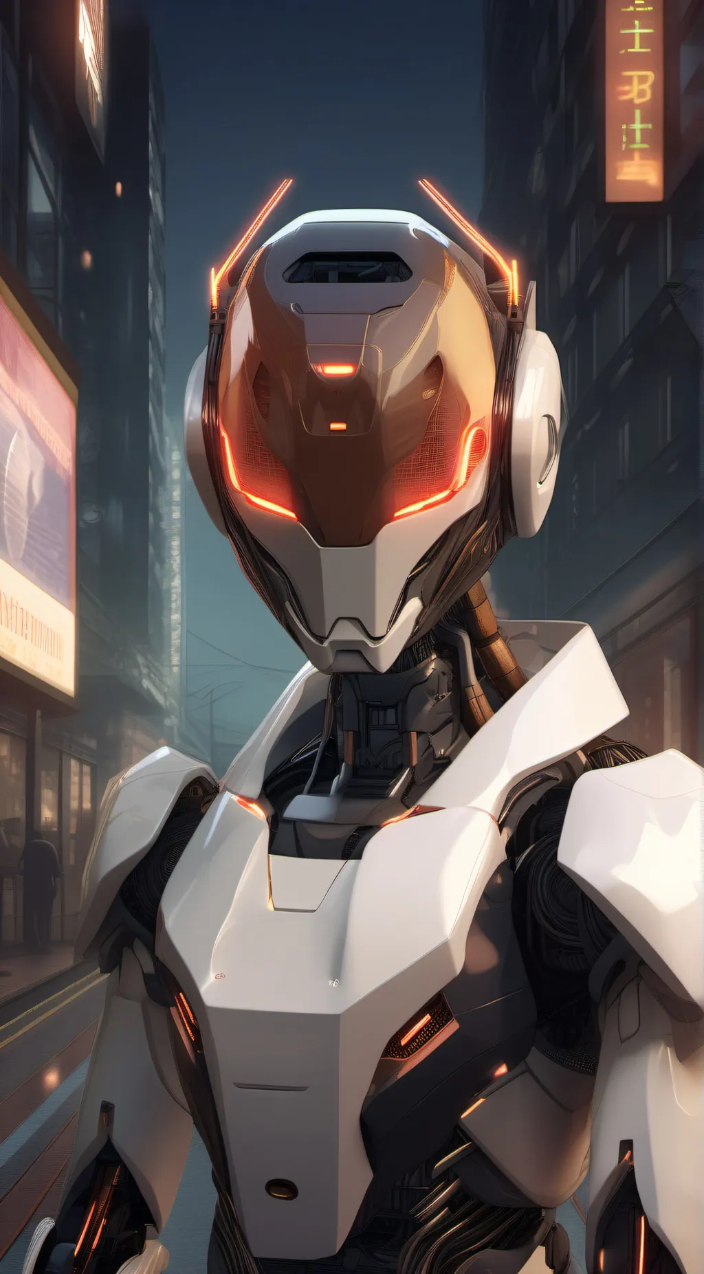 ai character: Password AI background