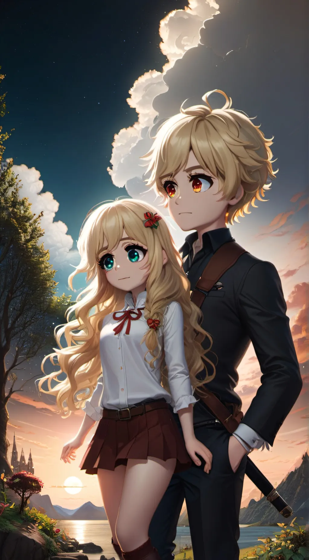 ai character: gigi and jake background