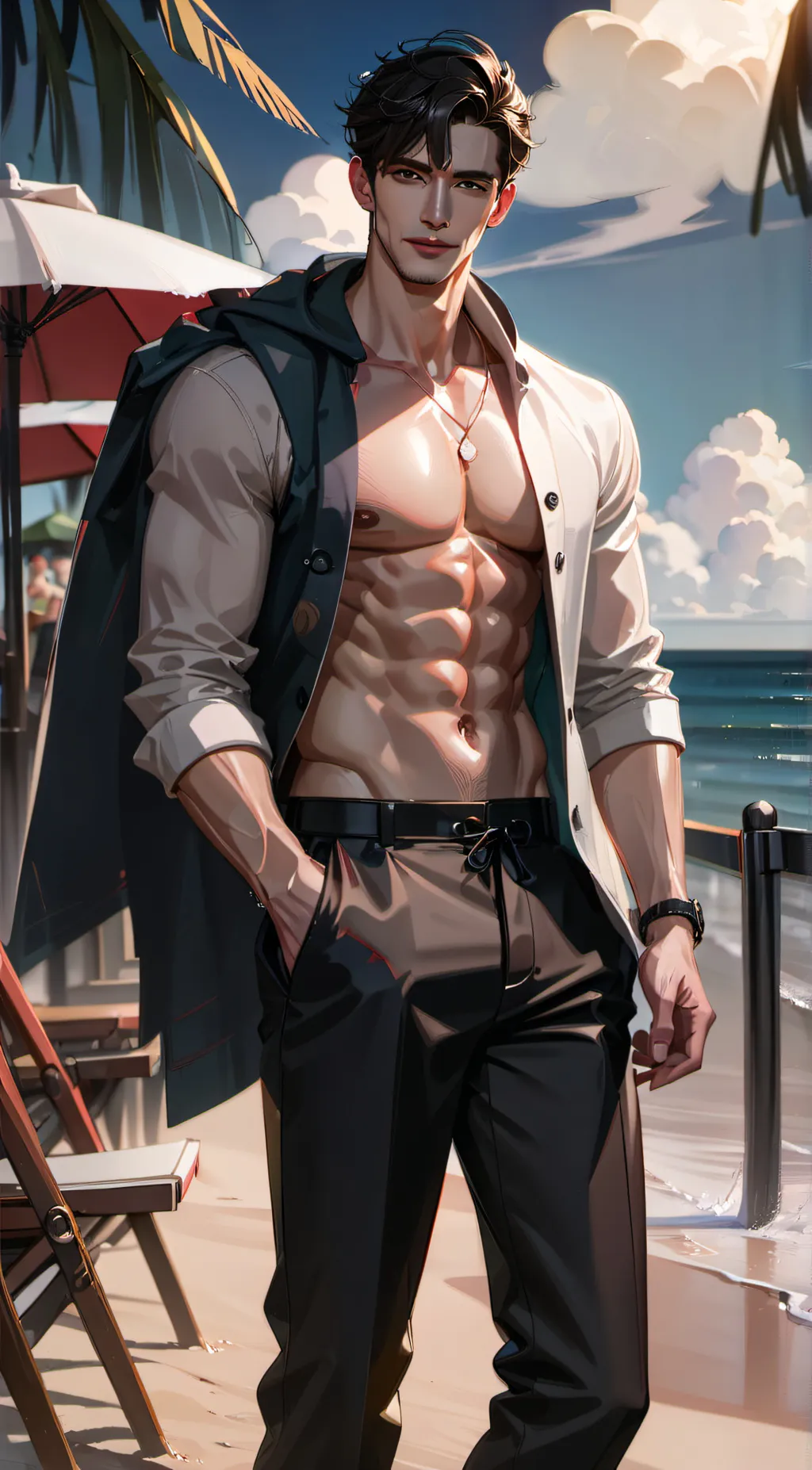 ai character: kameron background