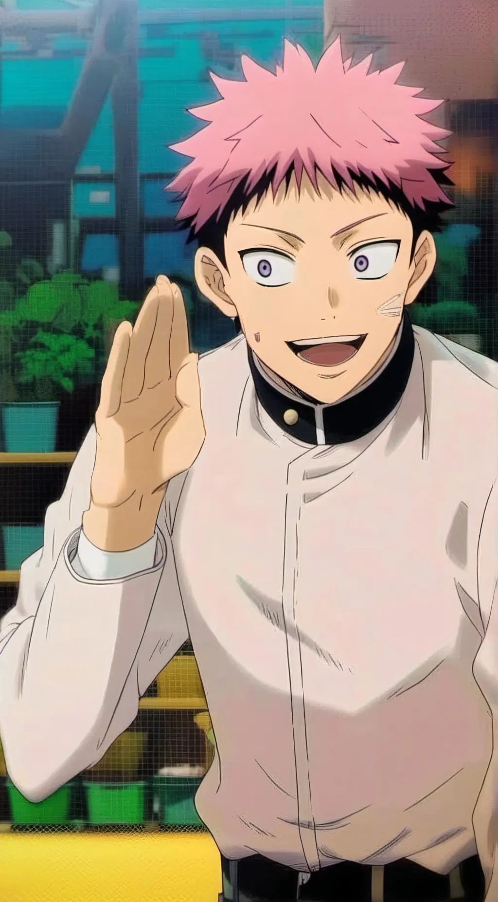 ai character: Yuji idatori background