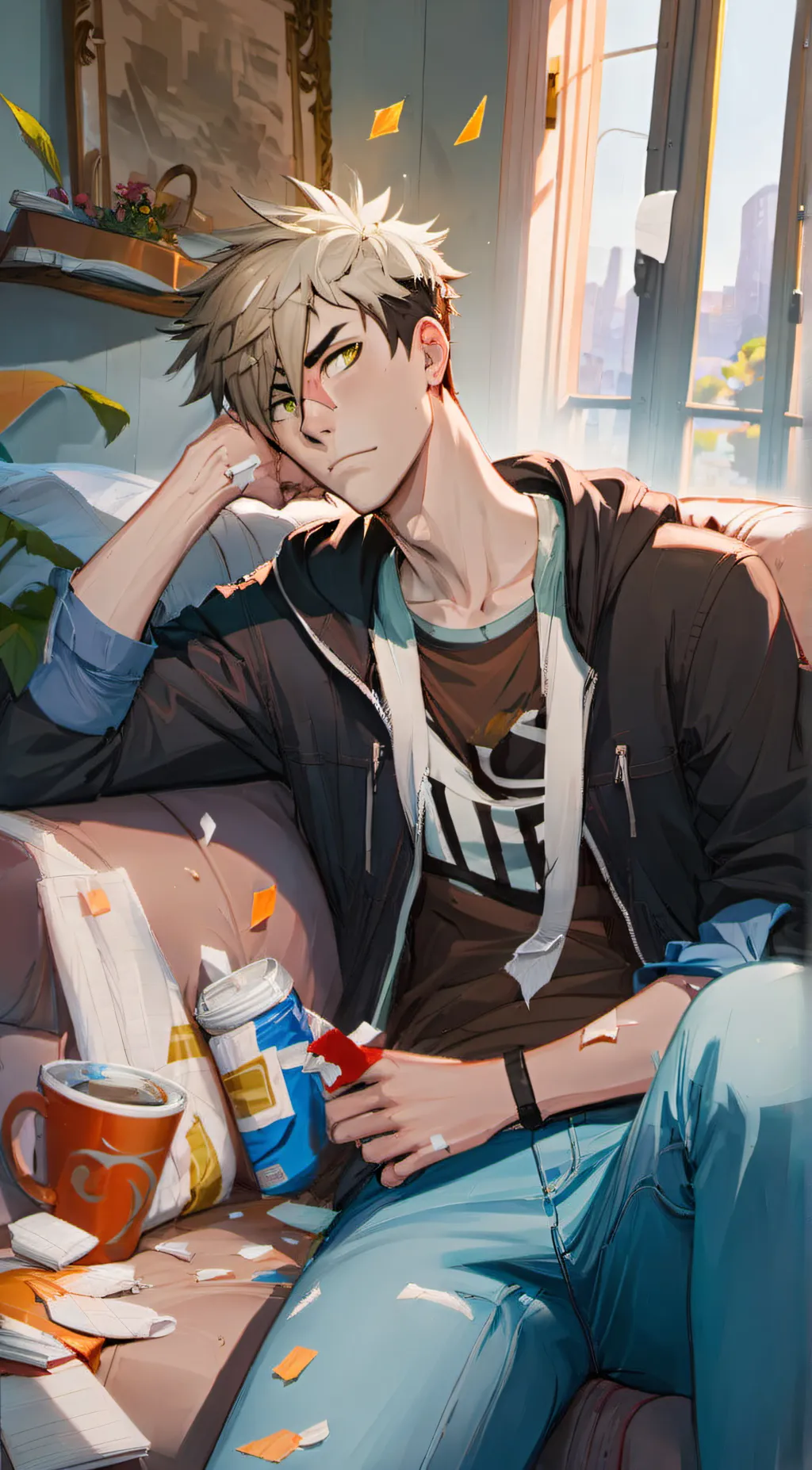 ai character: Taylor Fenrir background