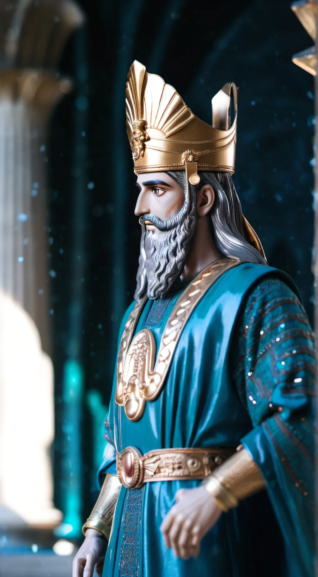 ai character: cyrus the great  background