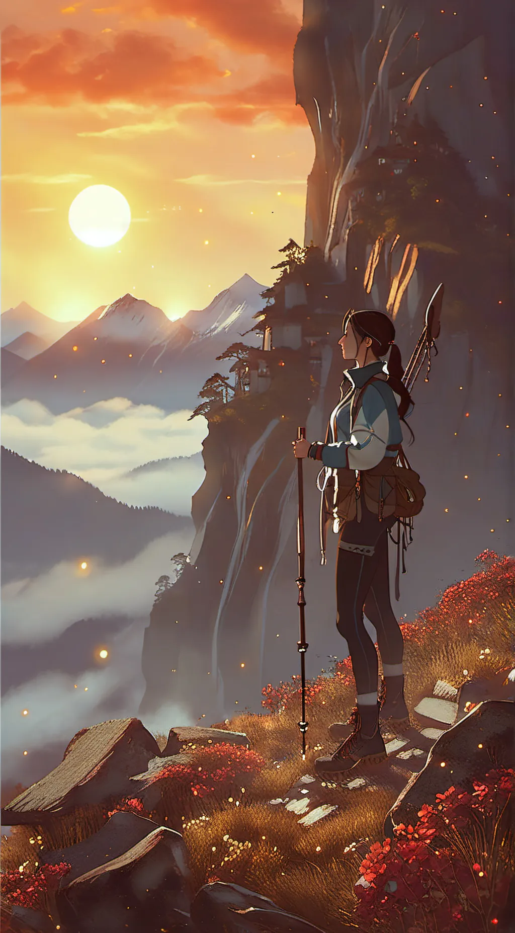 ai character: mari background