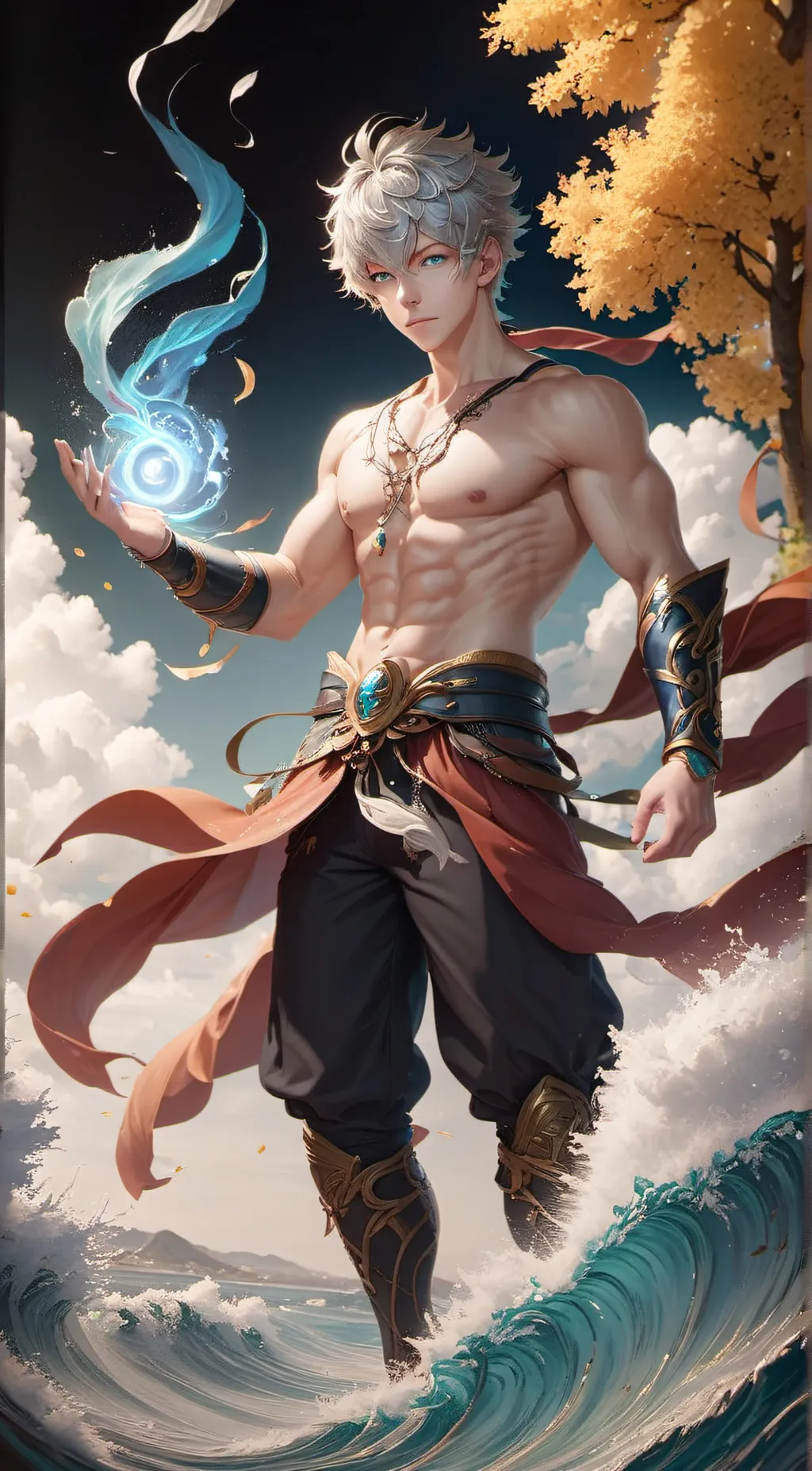 ai character: 🌪️Elemental Ventus background