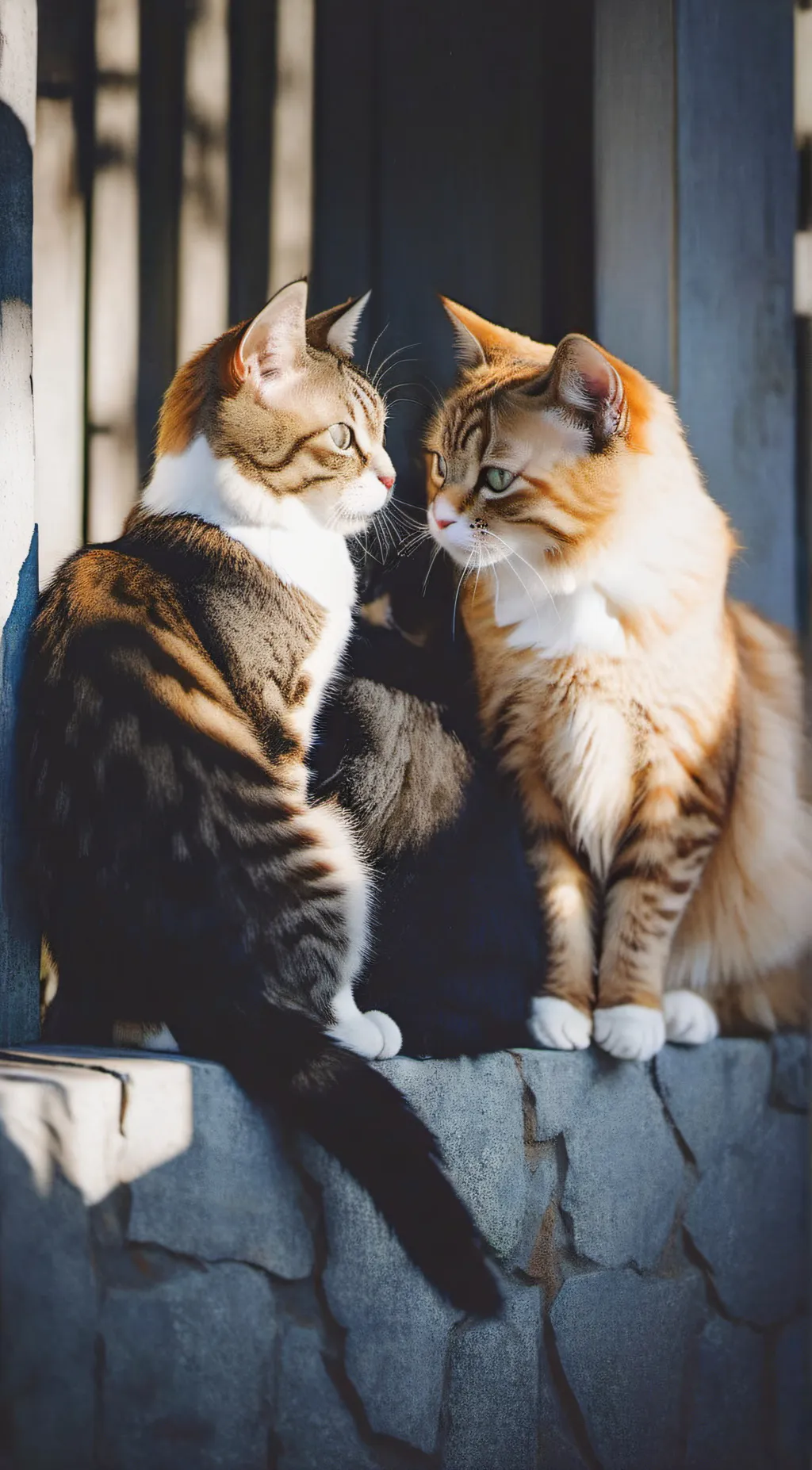 ai character: cats background