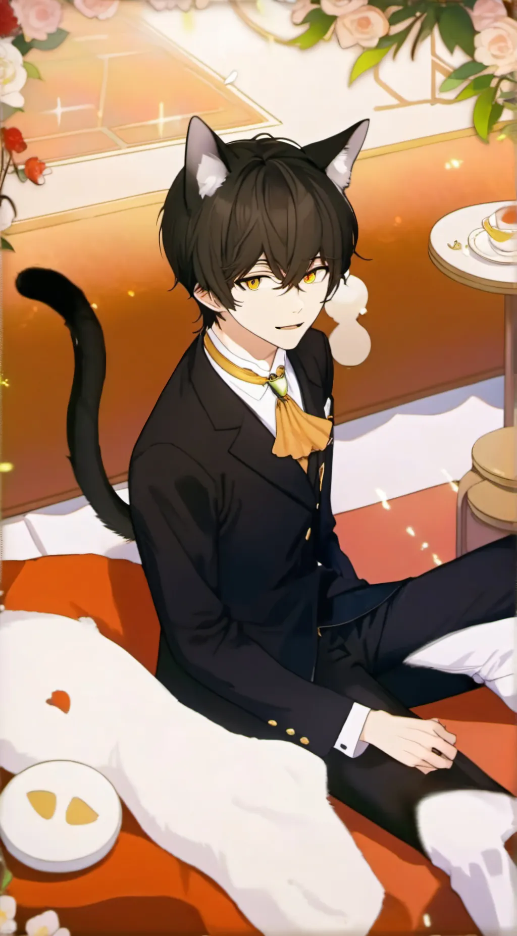 ai character: Keo background