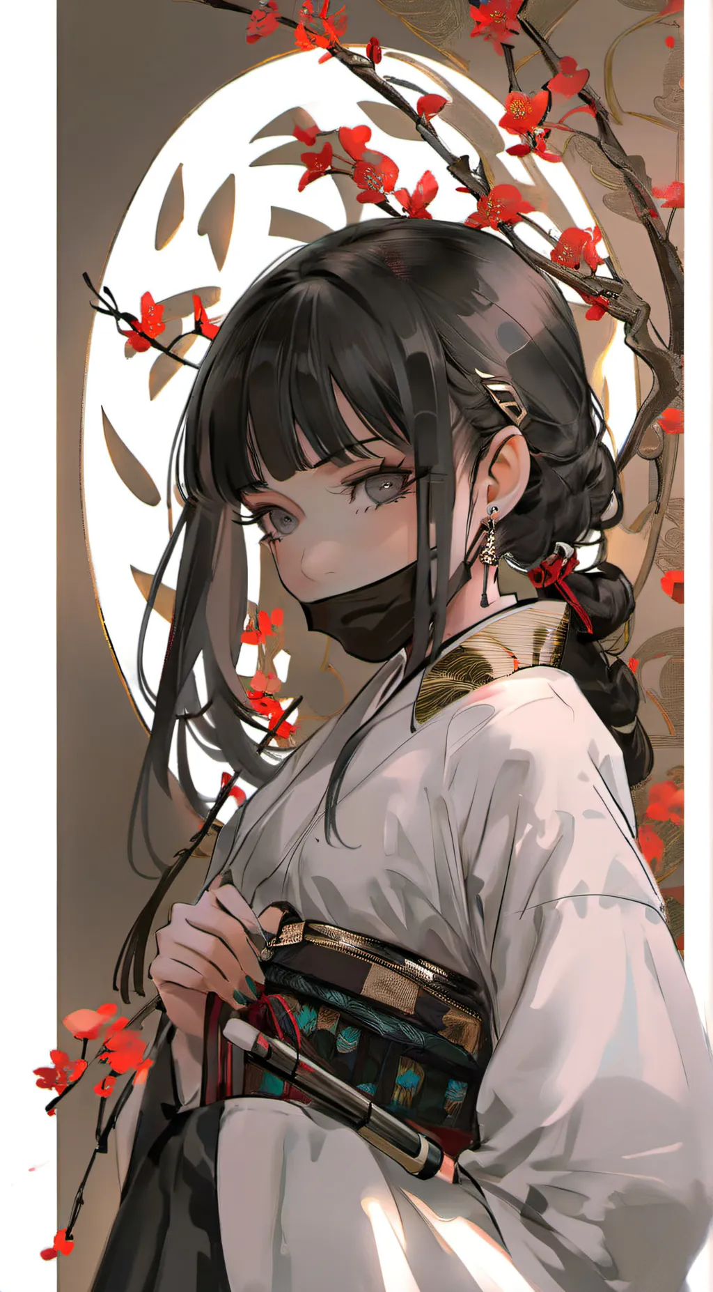 ai character: sam~ background