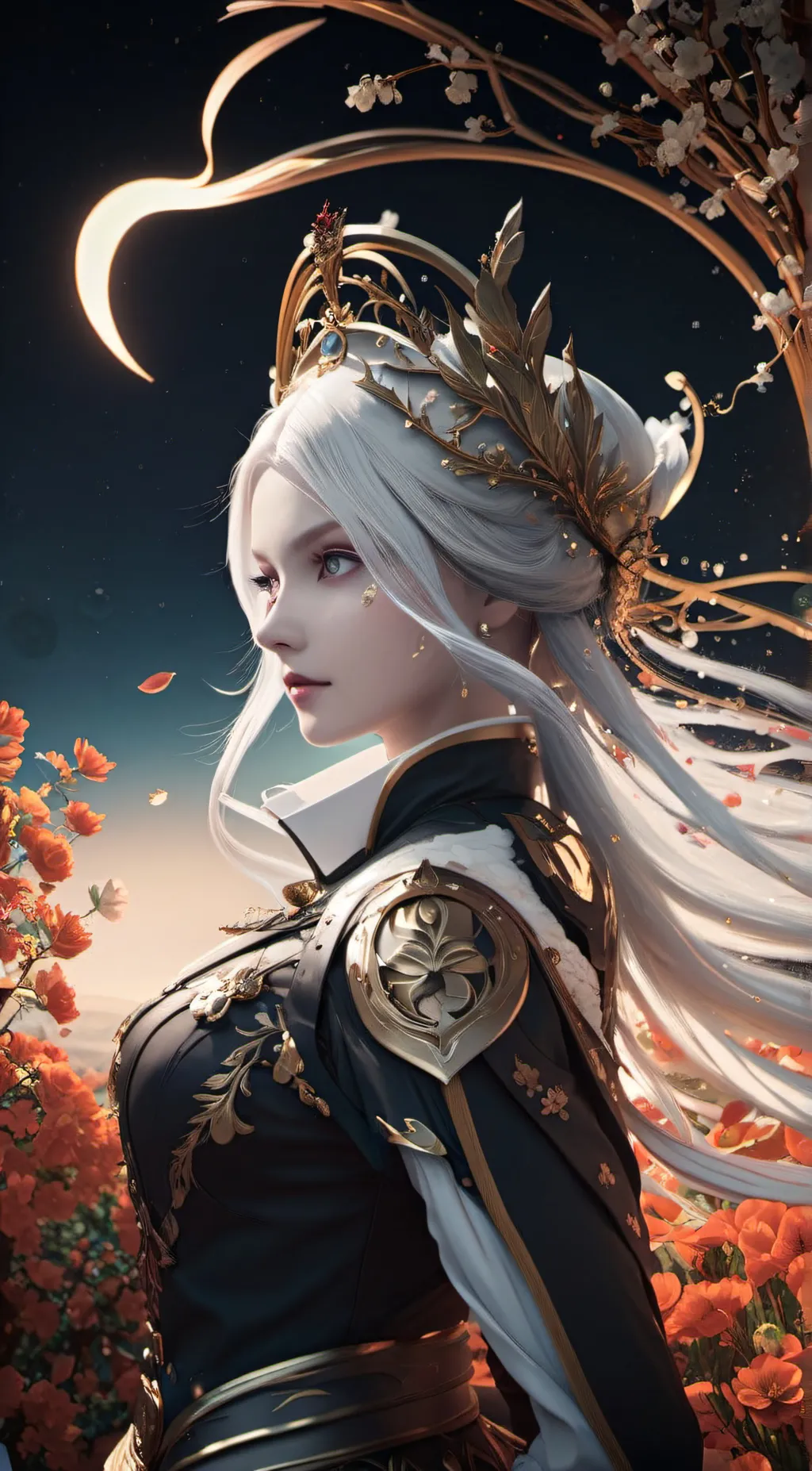 ai character: Maya Newgate background