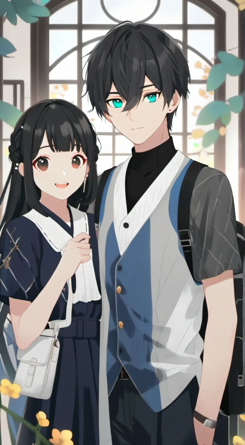 ai character: amy background