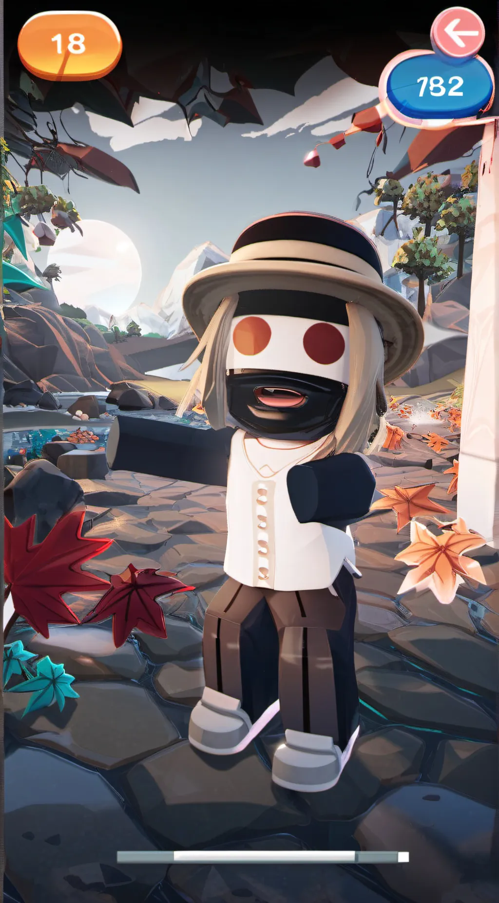 ai character: Roblox gc background