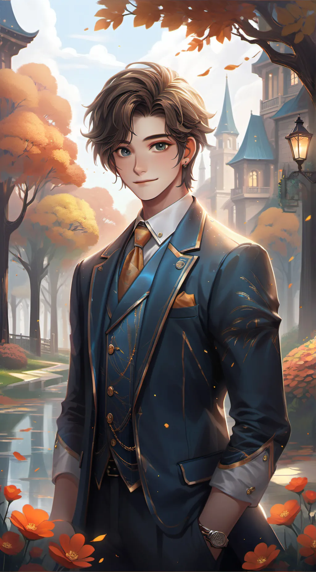 ai character: Ash background