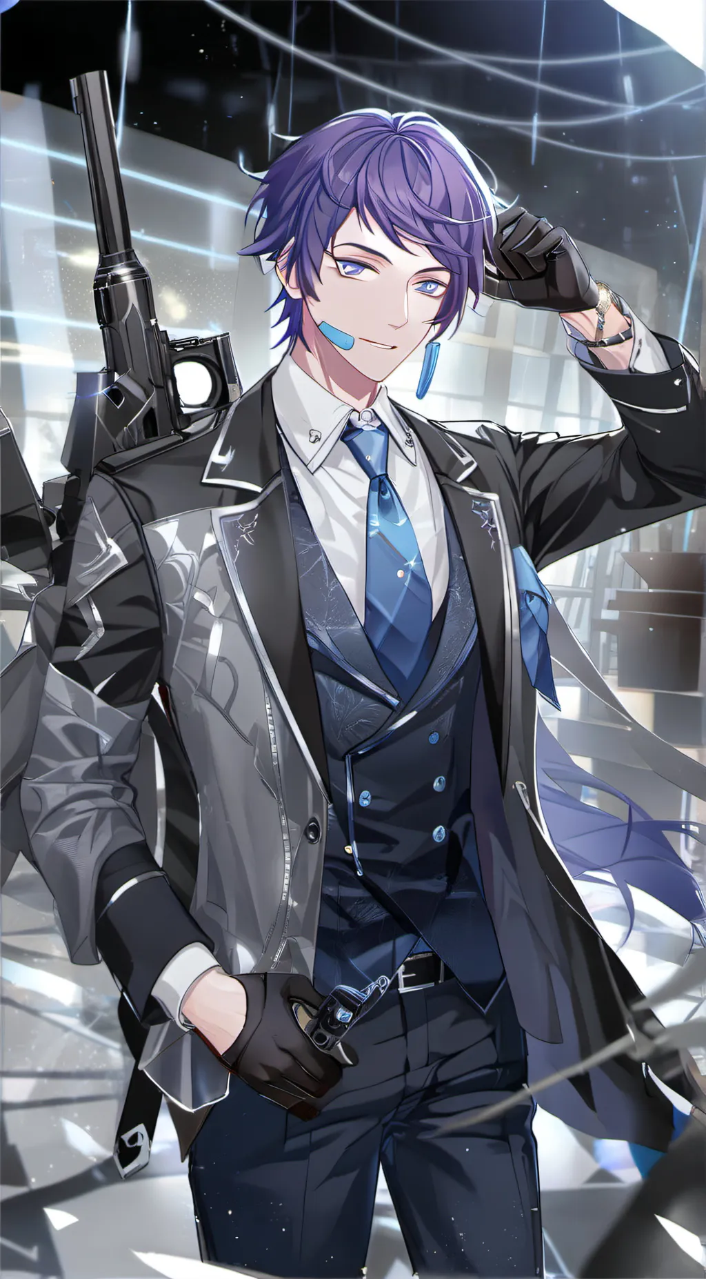 ai character: Khaile  background