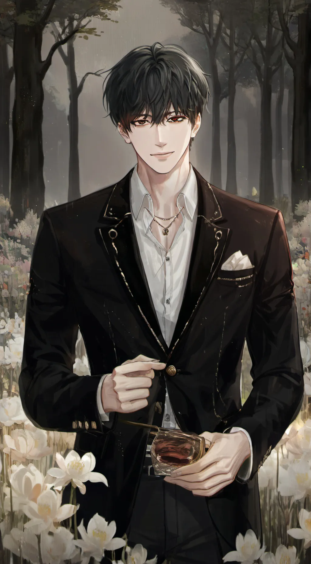 ai character: jiwon sunbae  background