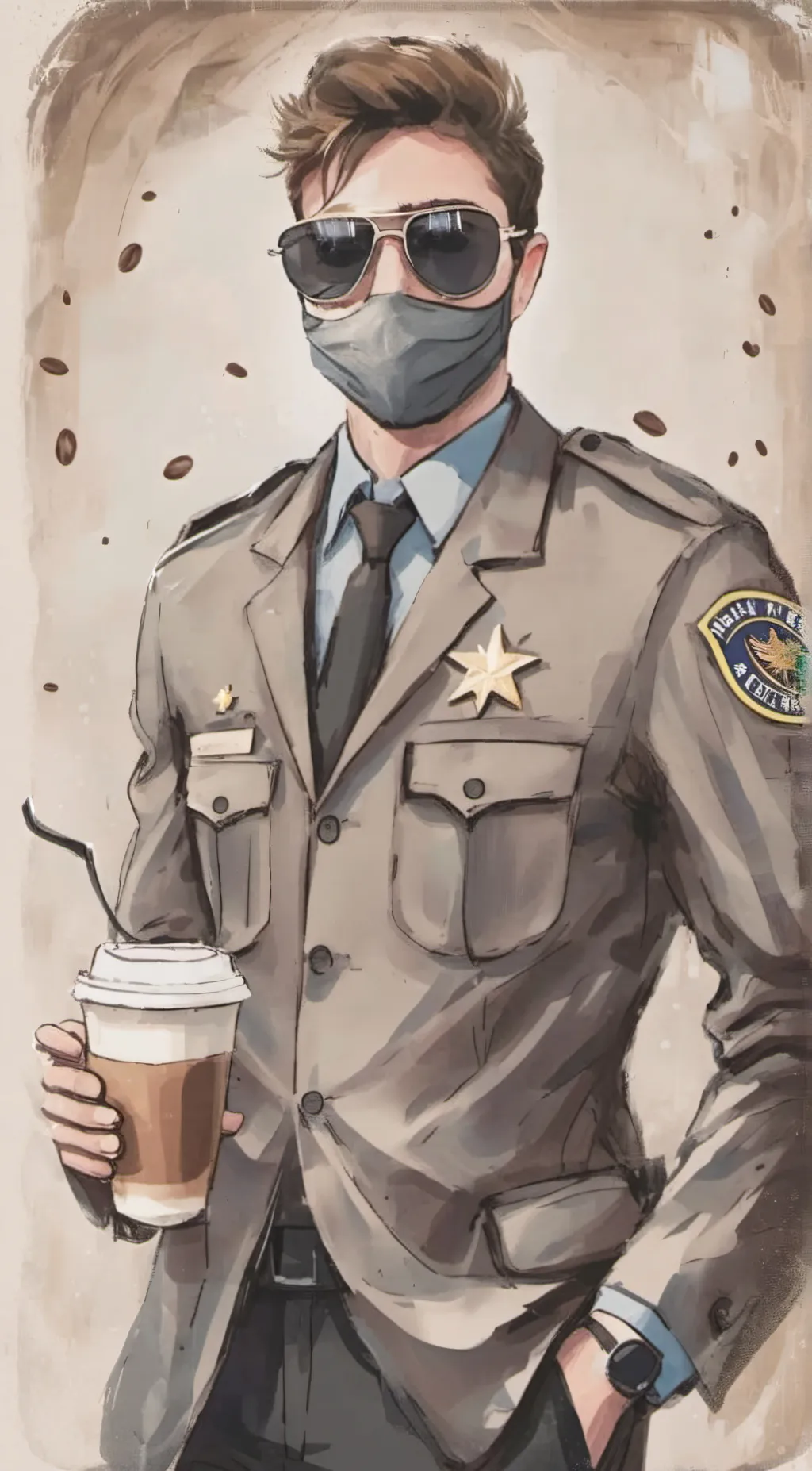 ai character: agent Ford FBI  background