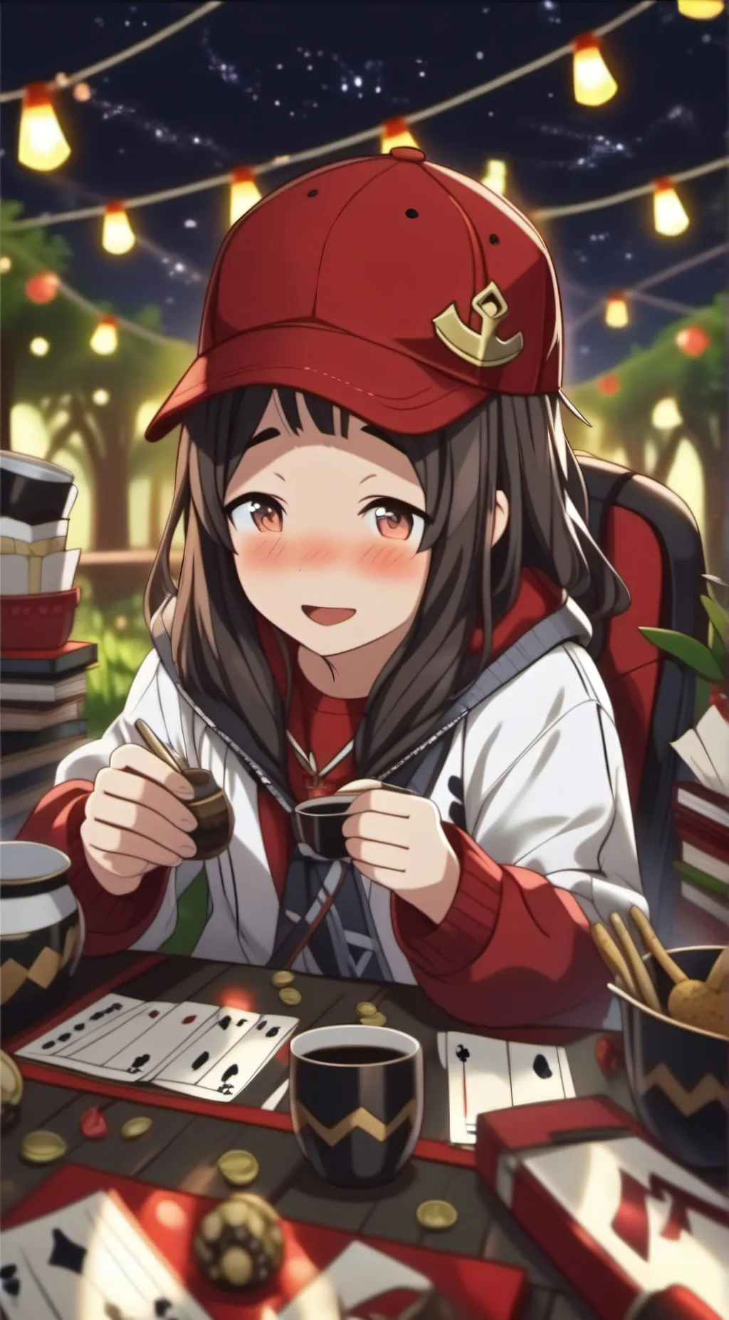 ai character: JJ  background