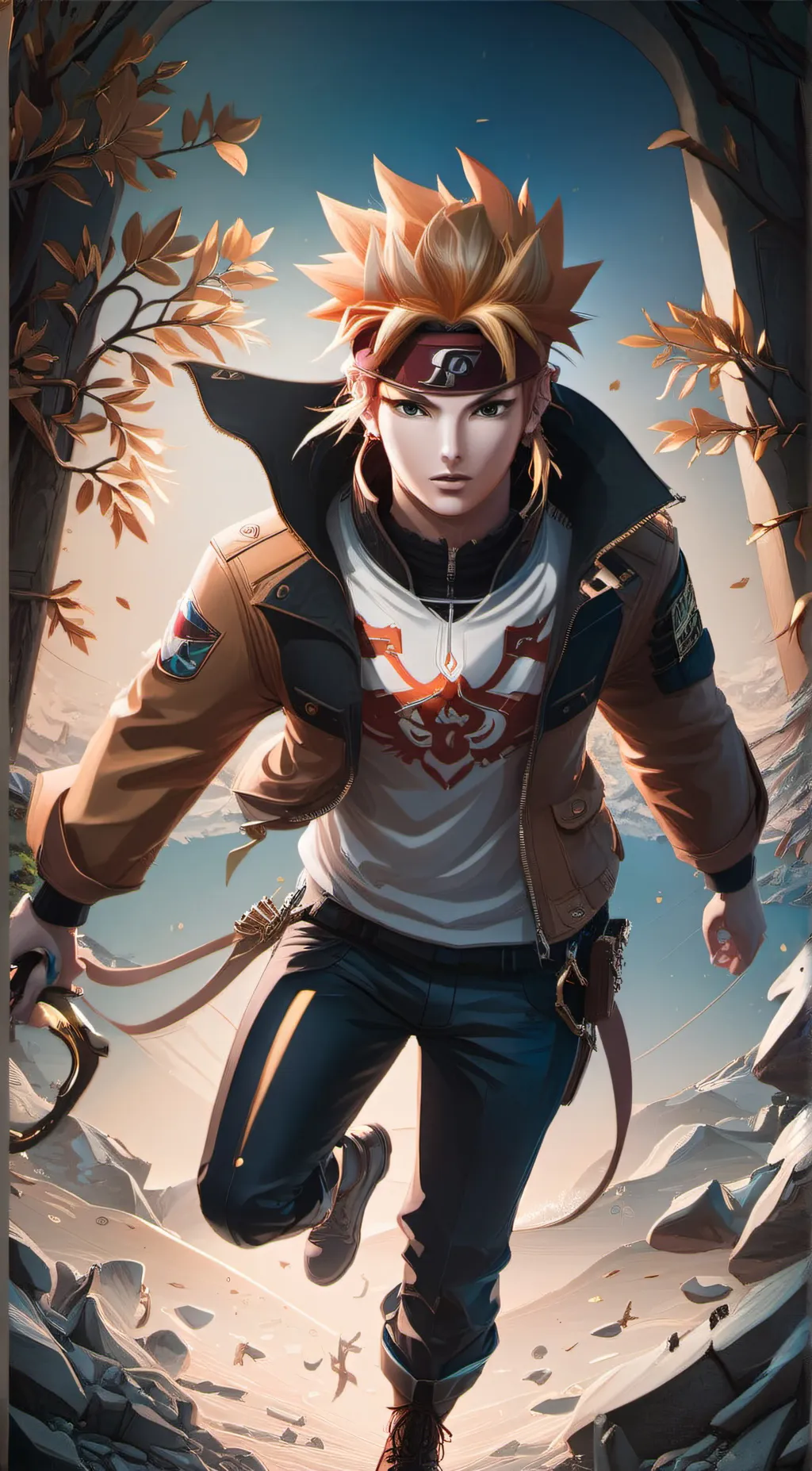 ai character: Yuno Kuzunagi  background