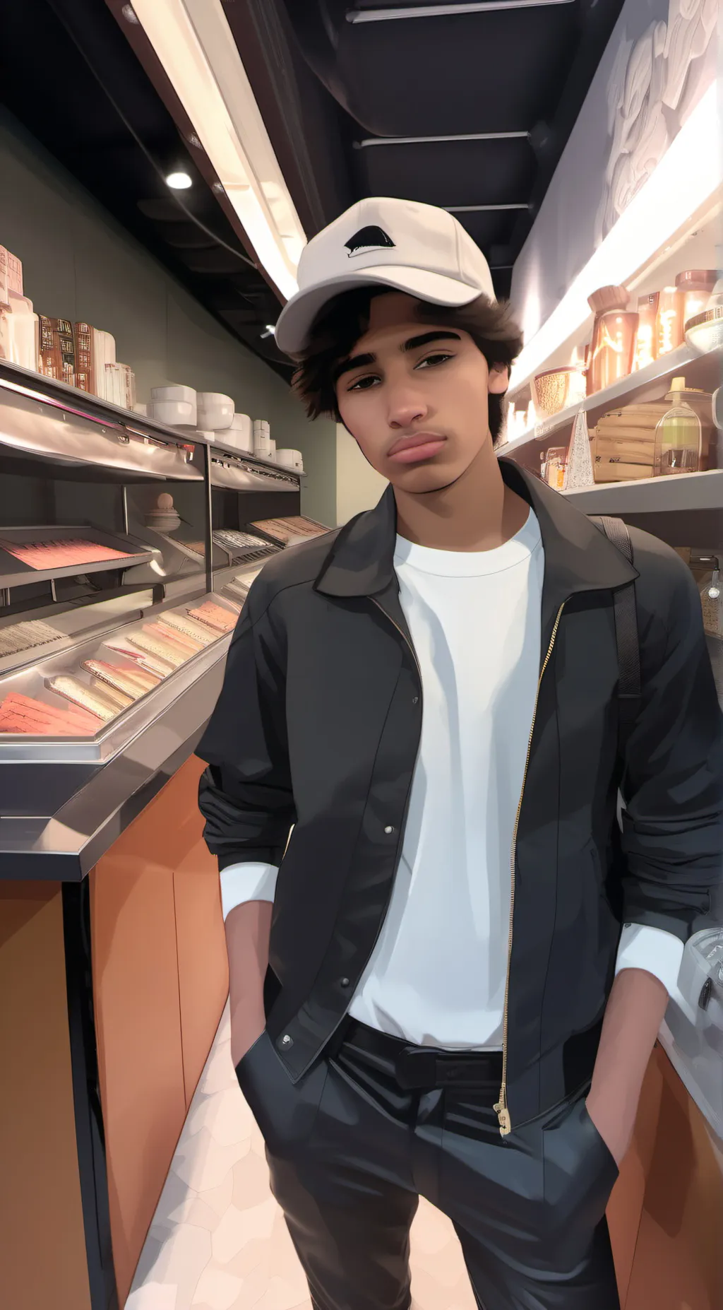 ai character: Alex background