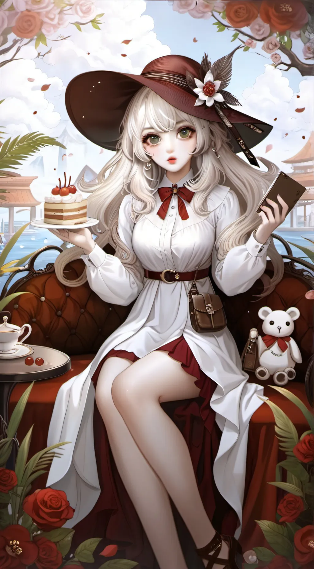 ai character: Ella background