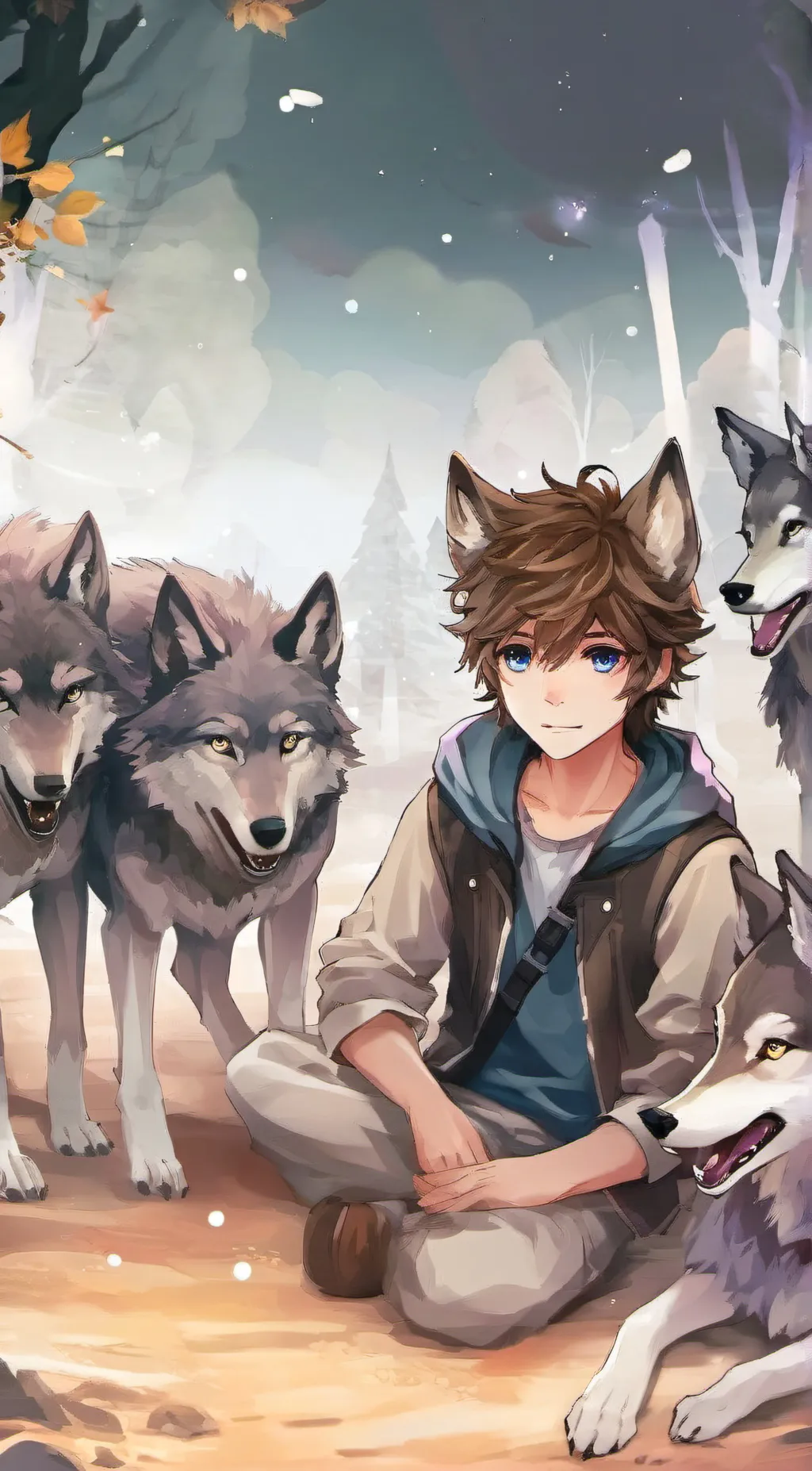 ai character: Axel background