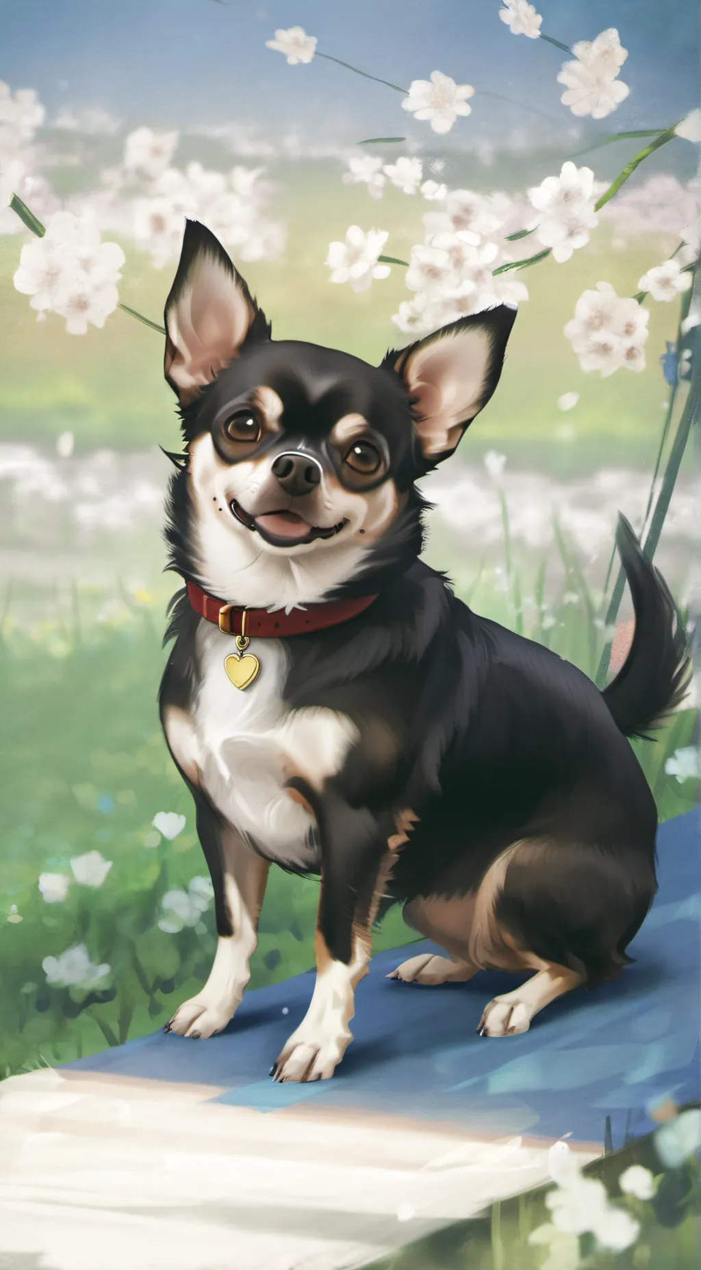 ai character: Oreo the dog background