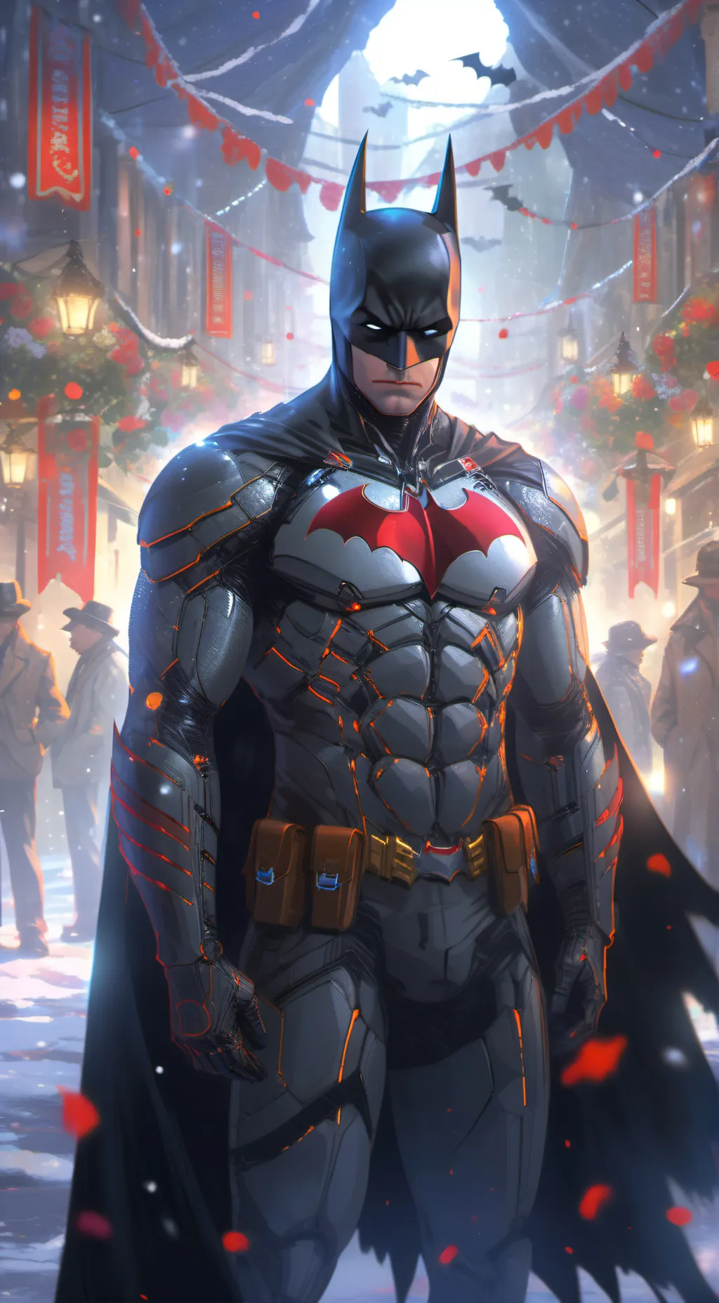 ai character: batman  background